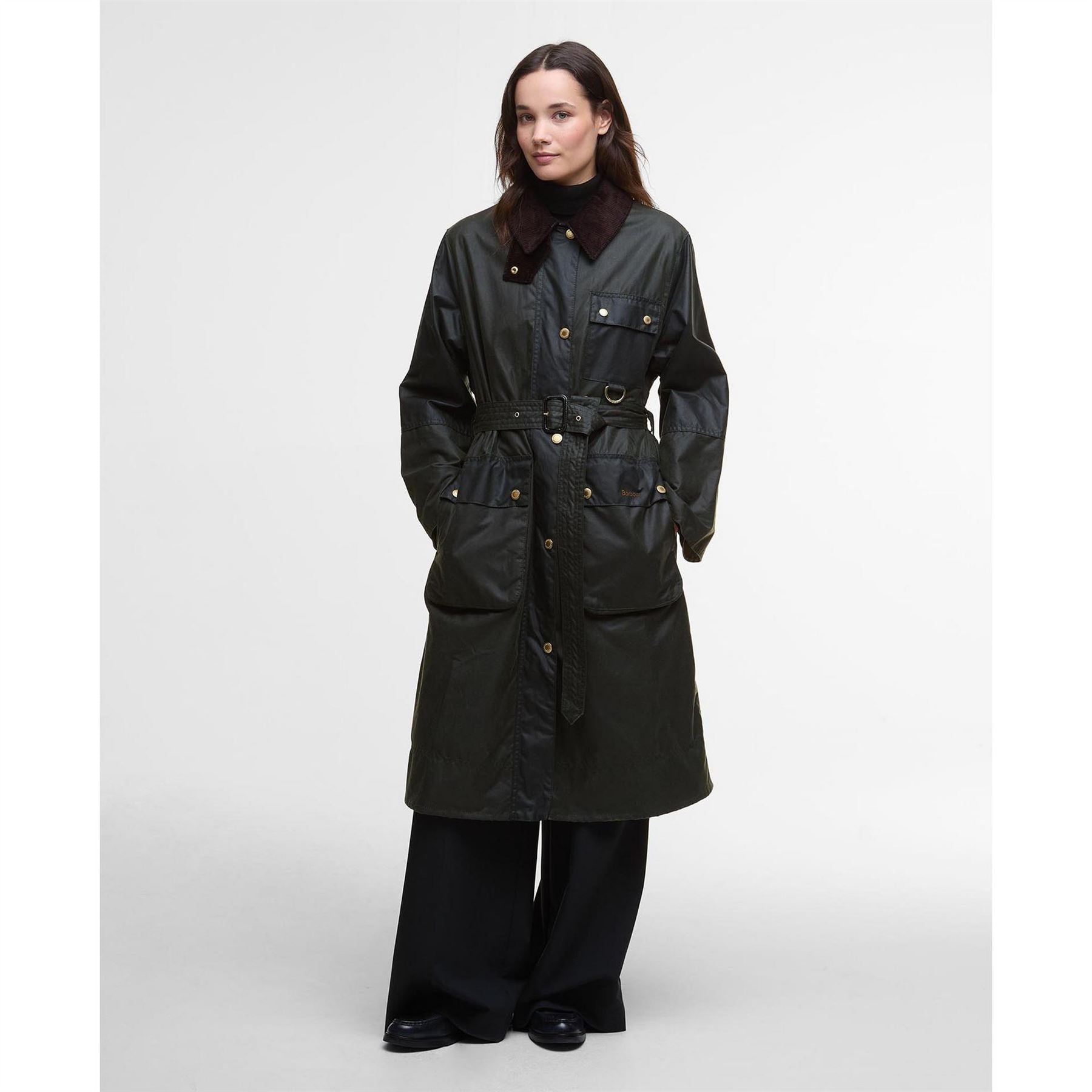Barbour Waxed Trench Coat