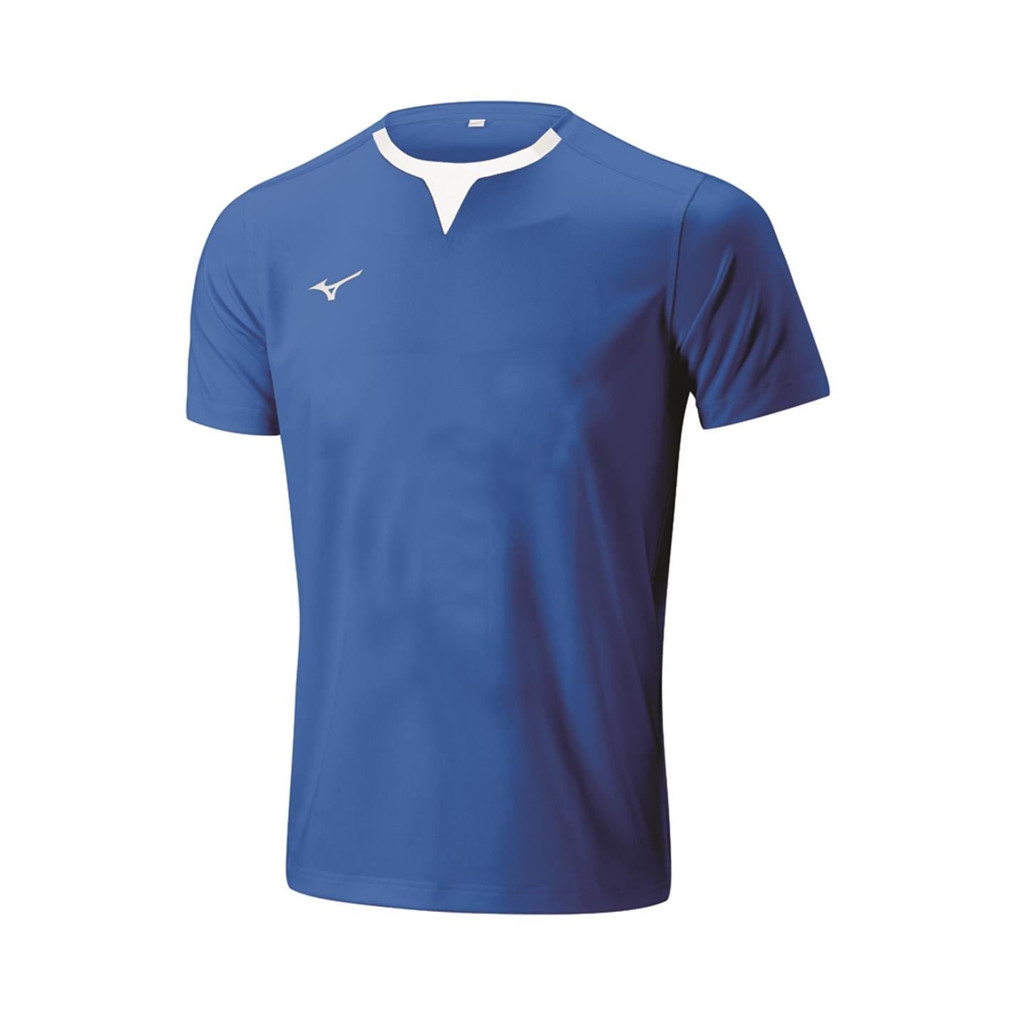 Mizuno Junior Notched Neck Regular Fit Athletic Shirt