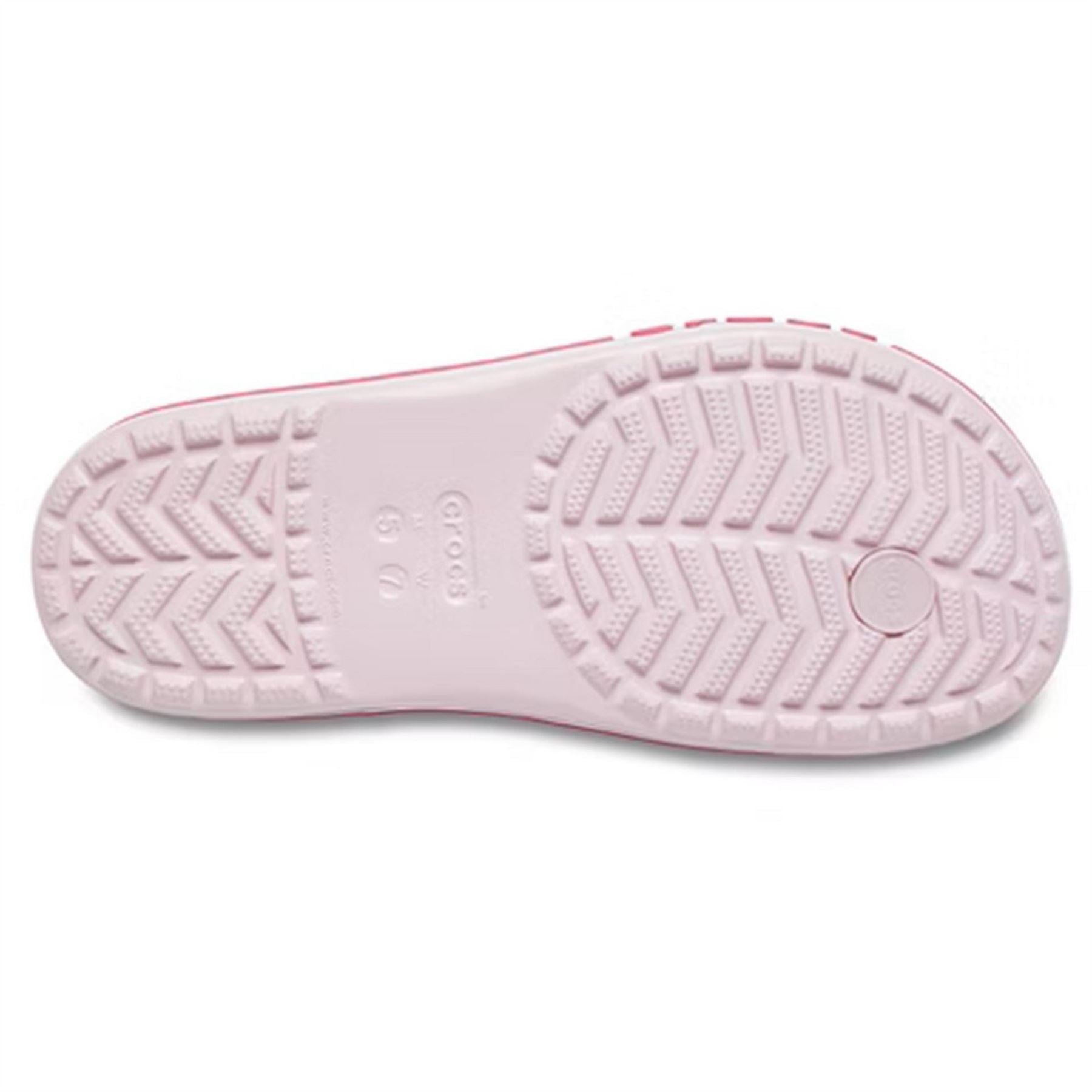 Crocs Baya Lined Flip Flops with Lacoste Lettering