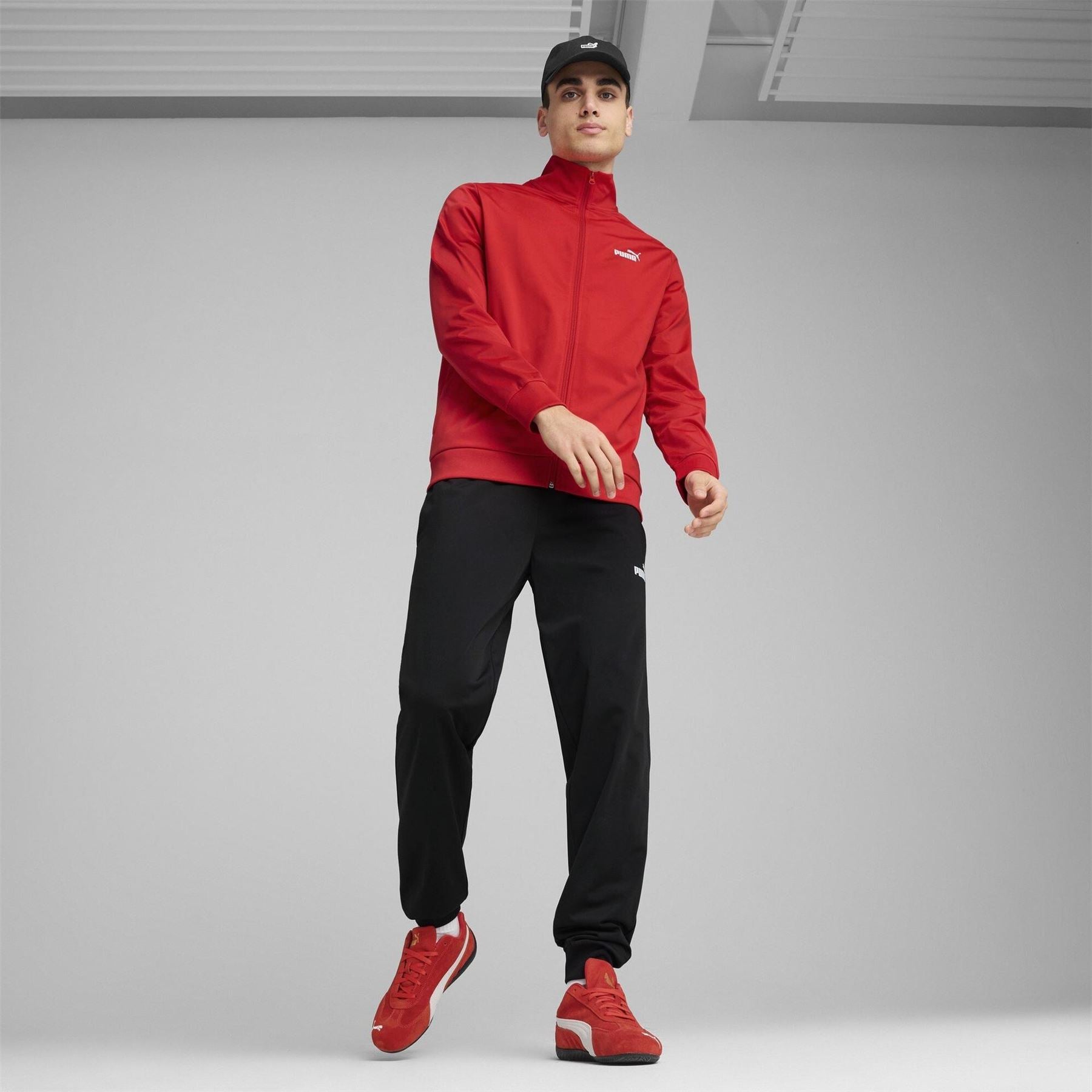 Puma Mens Ess Poly Suit Cl Tracksuit