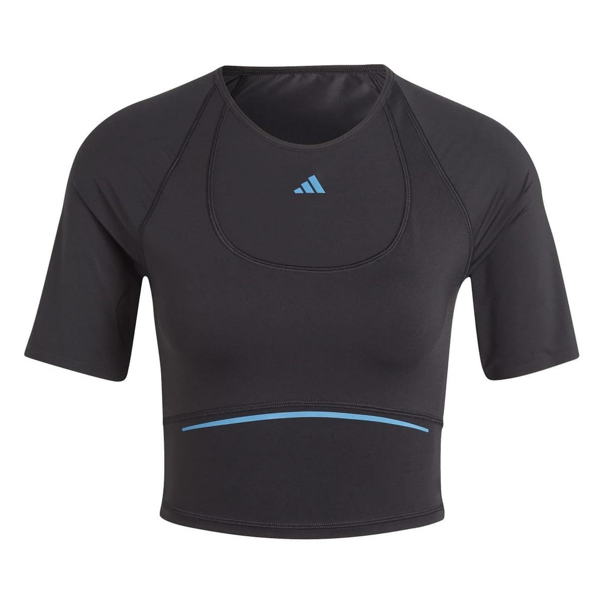 adidas Hiit Heat.rdy Training Crop T-Shirt
