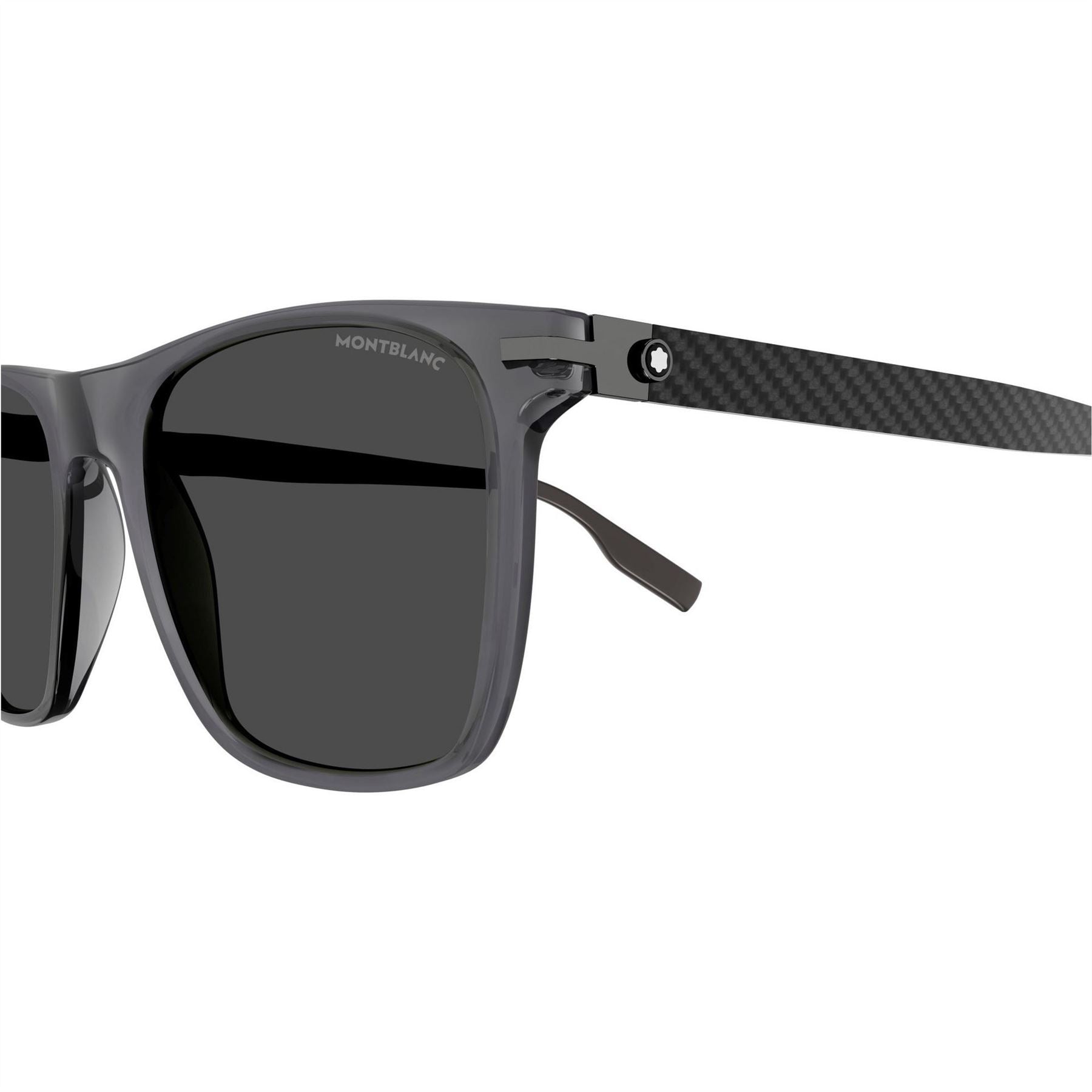 Montblanc Wayfarer Carbon Fibre Sunglasses