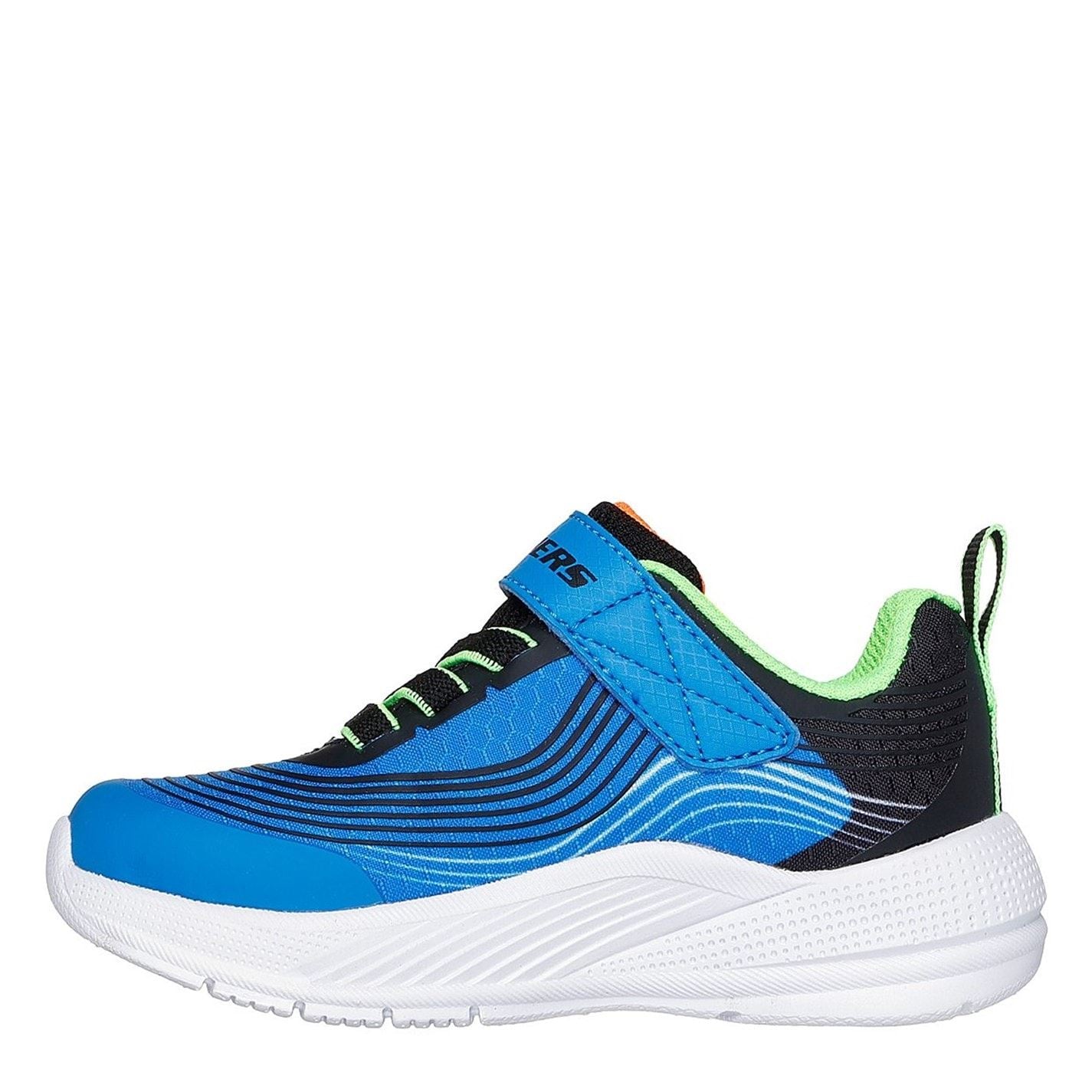 Skechers Lightweight Toddler Gore  And  Strap Sn Runners Boys