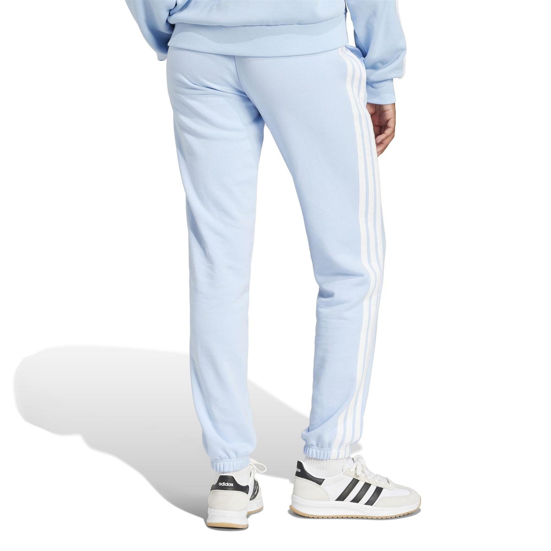 adidas Womens Essentials 3 Stripes Pants Slim
