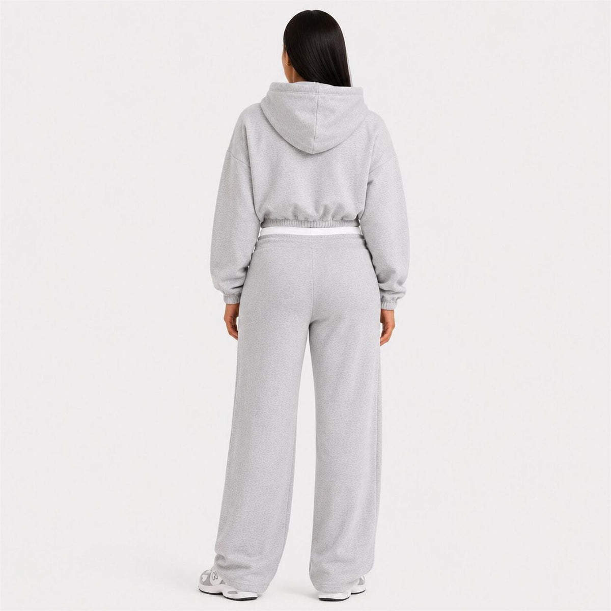 I Saw It First Waistband Wide Leg Jogger