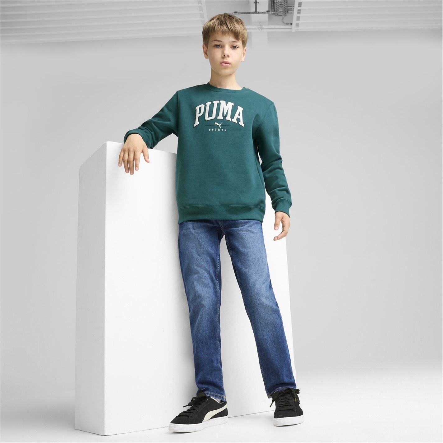 Puma Squad Crew Neck Regular Fit Sweatshirt