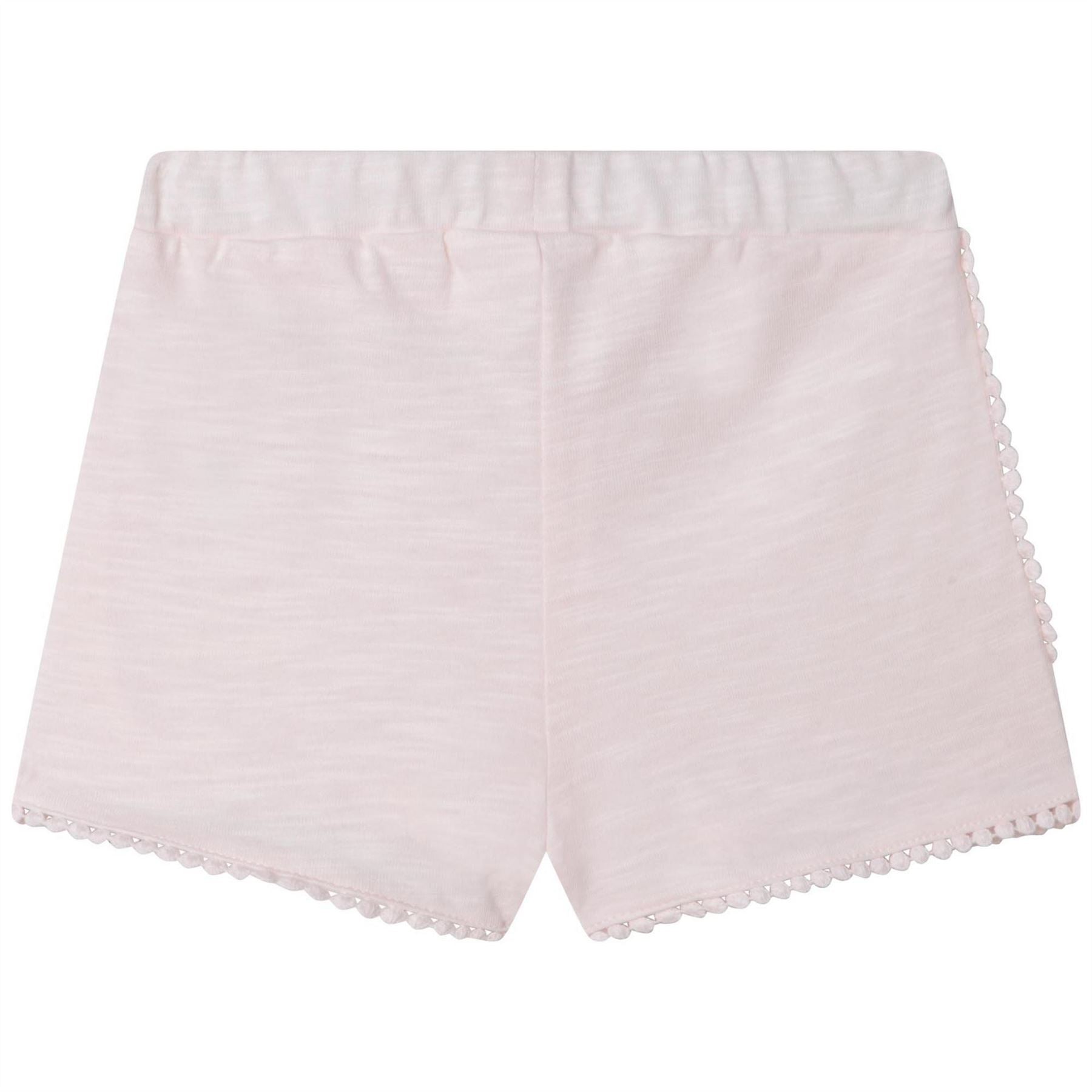 Carrement Beau Solid Bermuda Shorts with Curved Hem