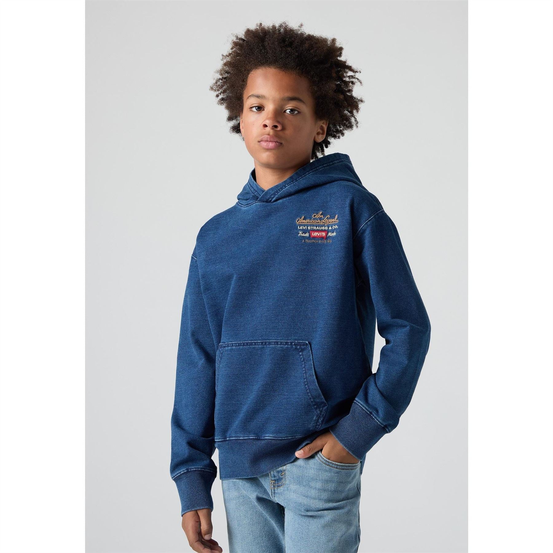 Levis Denim Hoodie Jn54