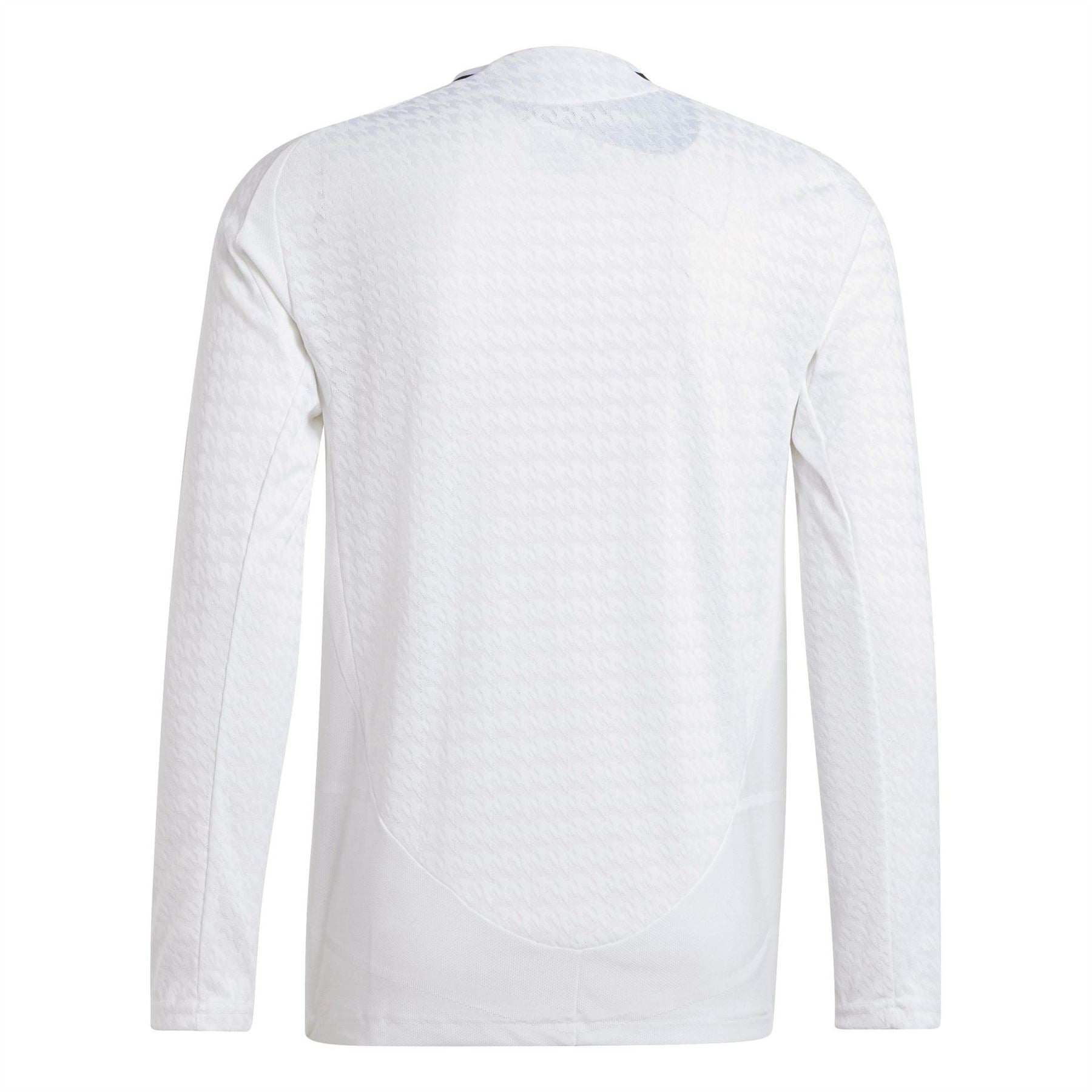 adidas Real Madrid Authentic Long Sleeve Home Shirt 24 25
