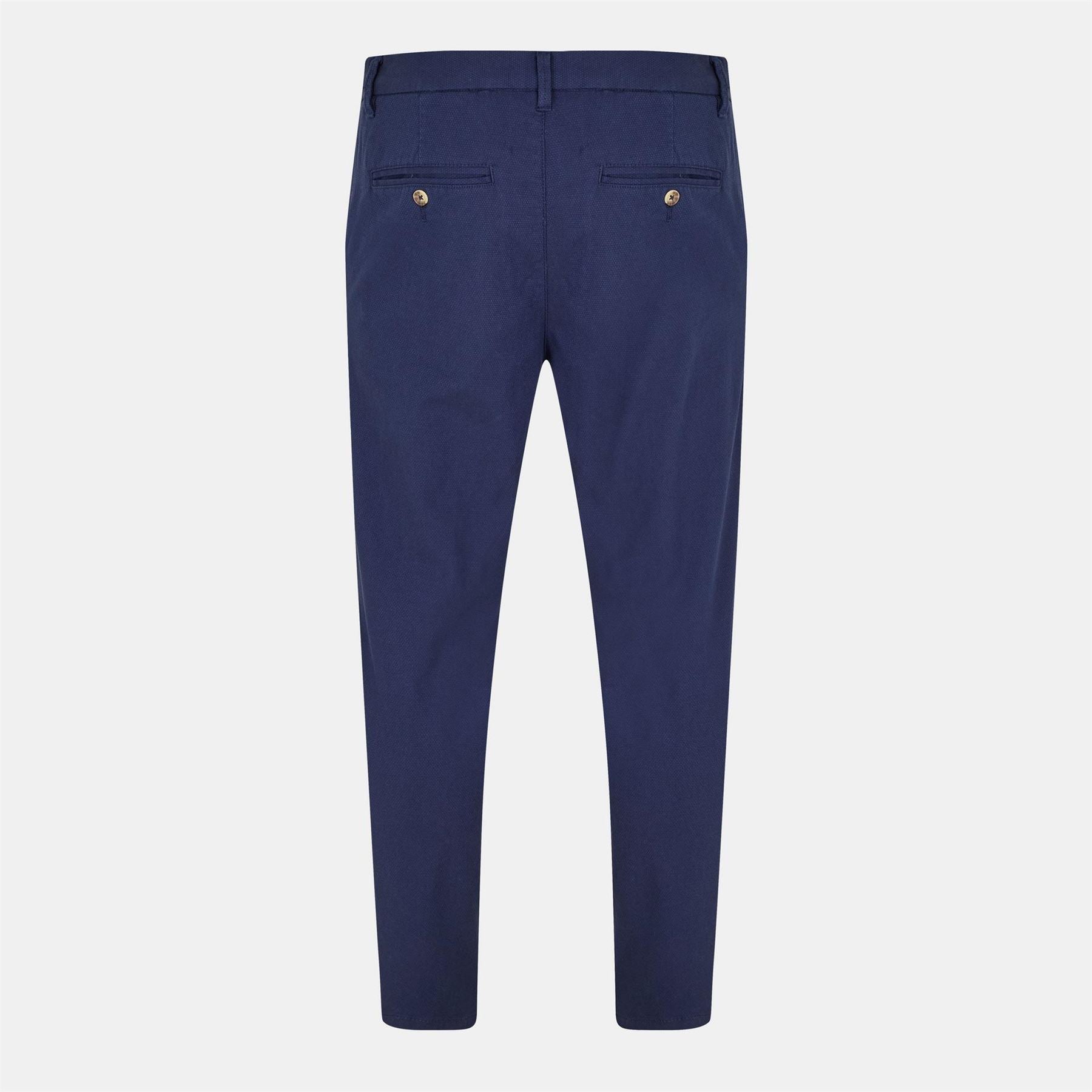 Only Solid Patterned Slim Trousers