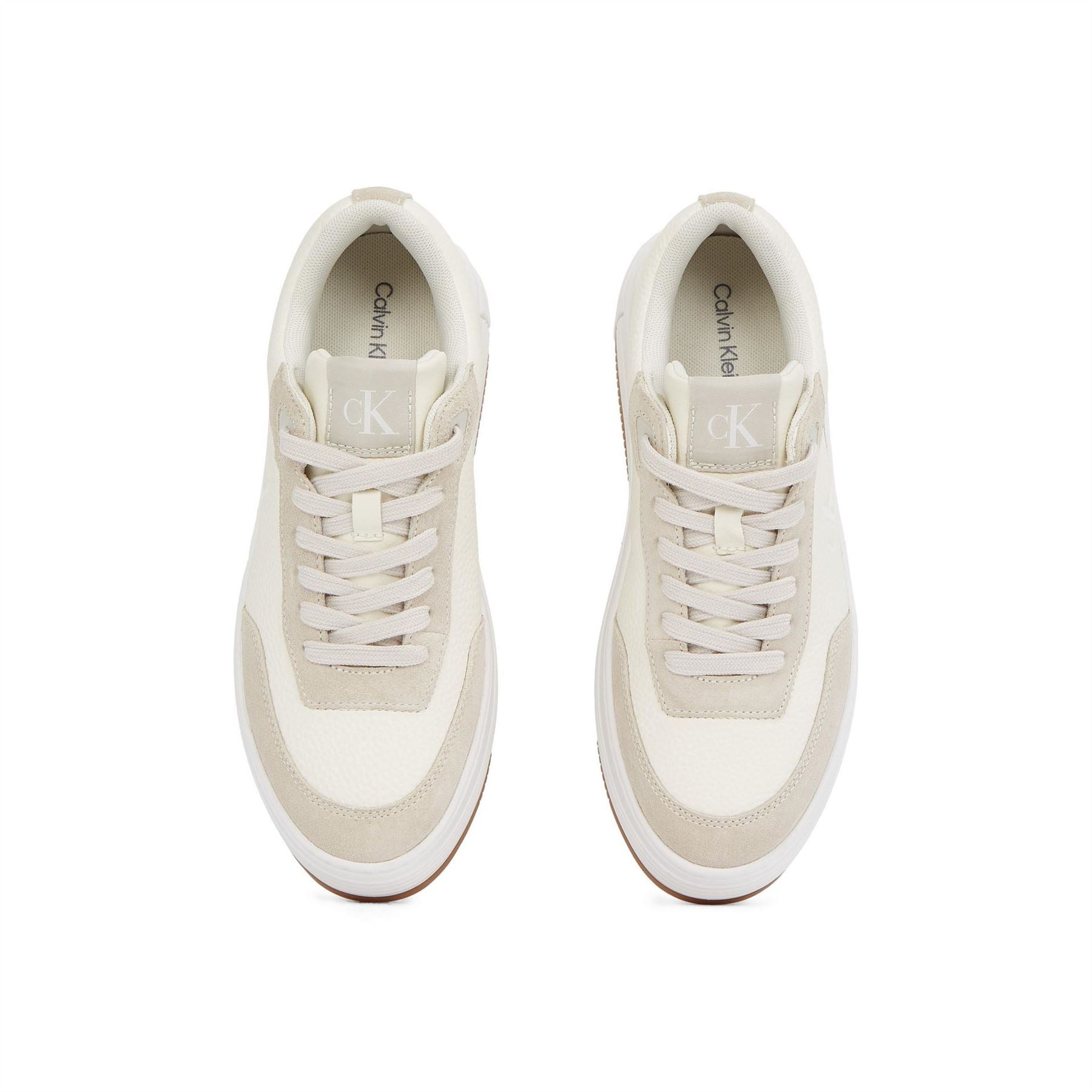 Calvin Klein Jeans Bold Low Lace Platform Trainers