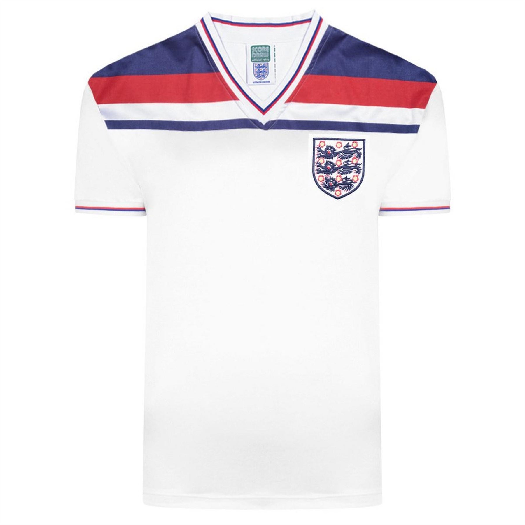 Score Draw England レトロユニフォーム 新品 Score Draw Draw England 1982 Home Shirt Adults – Lovell Sports