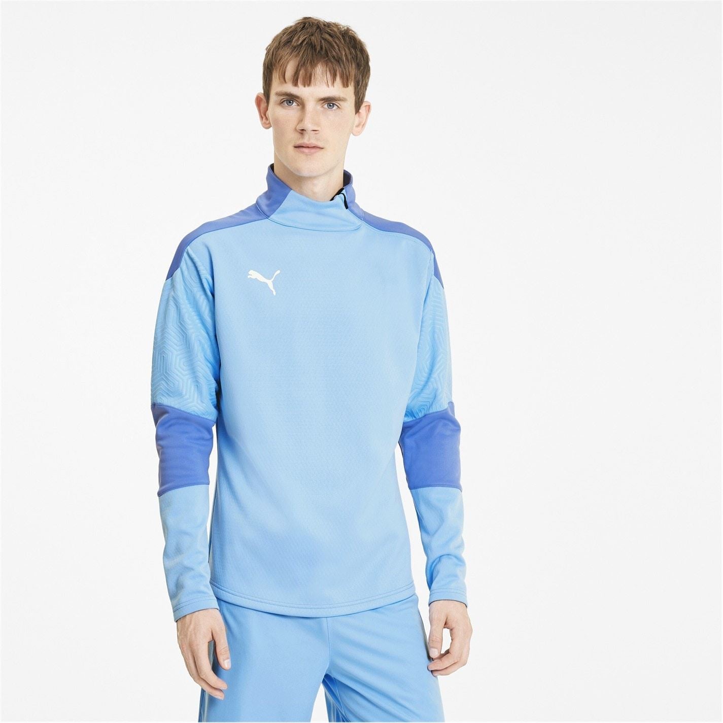 Puma Regular Fit High Neck Long Sleeve Athletic Top