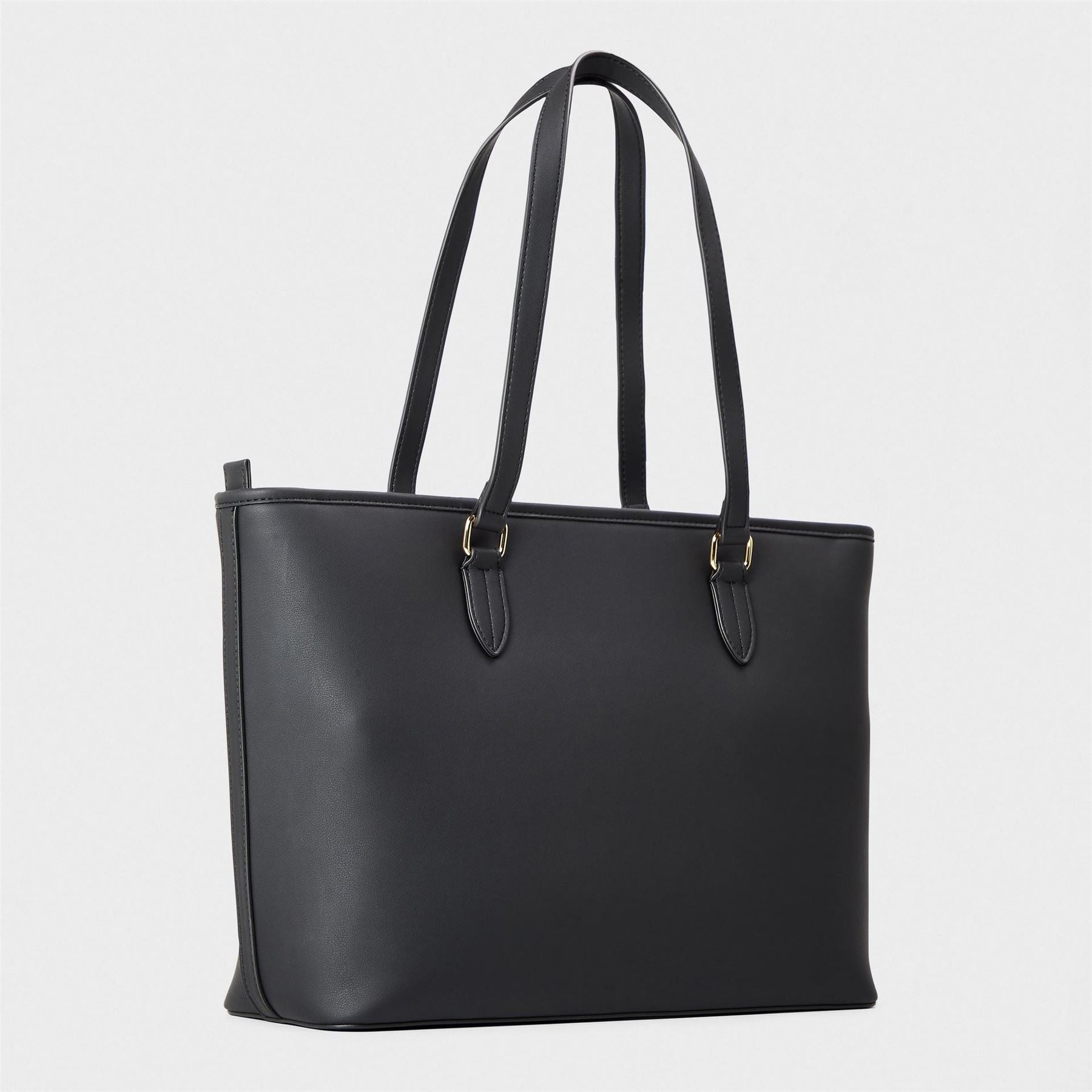 Love Moschino Love Rectangle Shaped Tote with Gold Tone Hardware