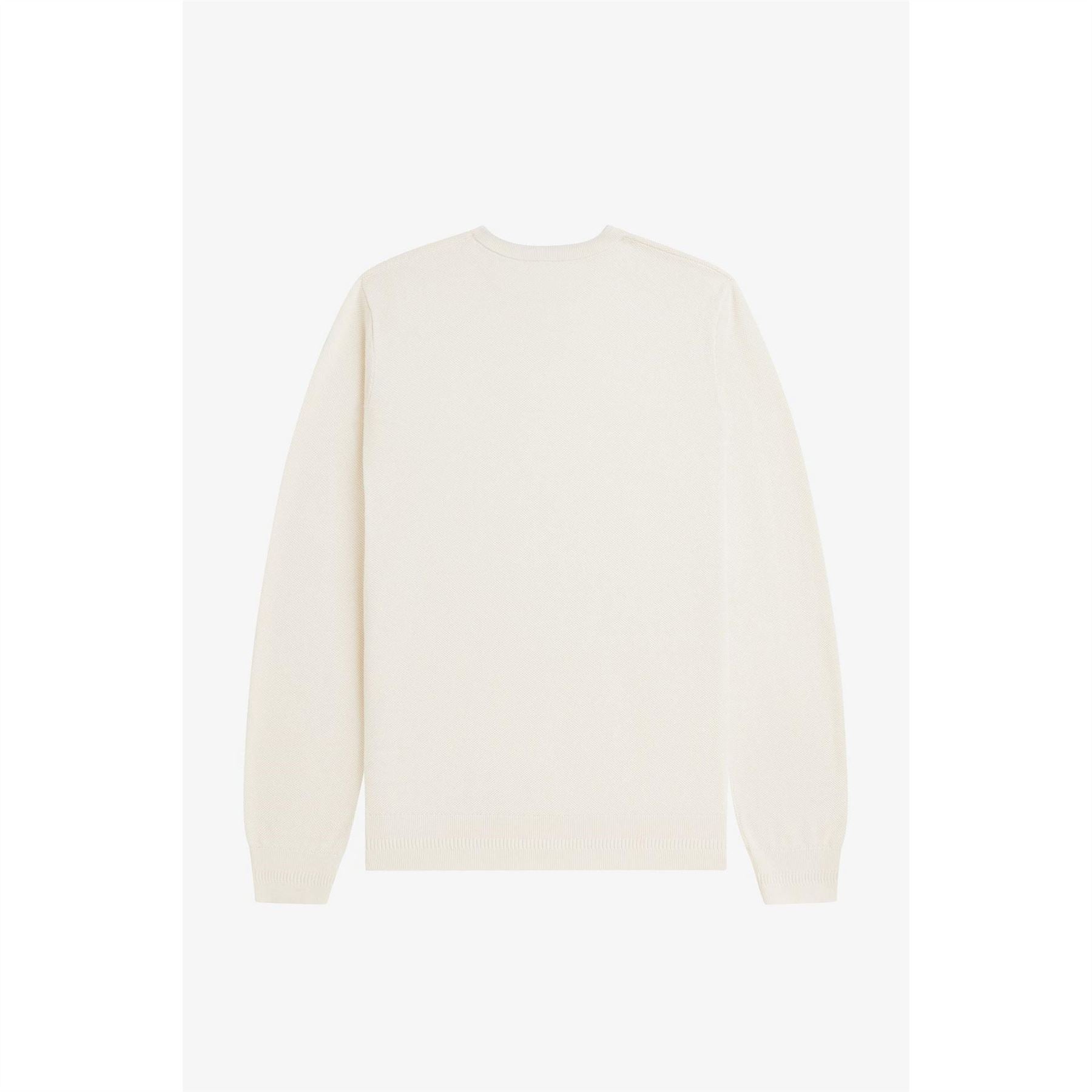 Fred Perry Pique Crew Neck Jumper