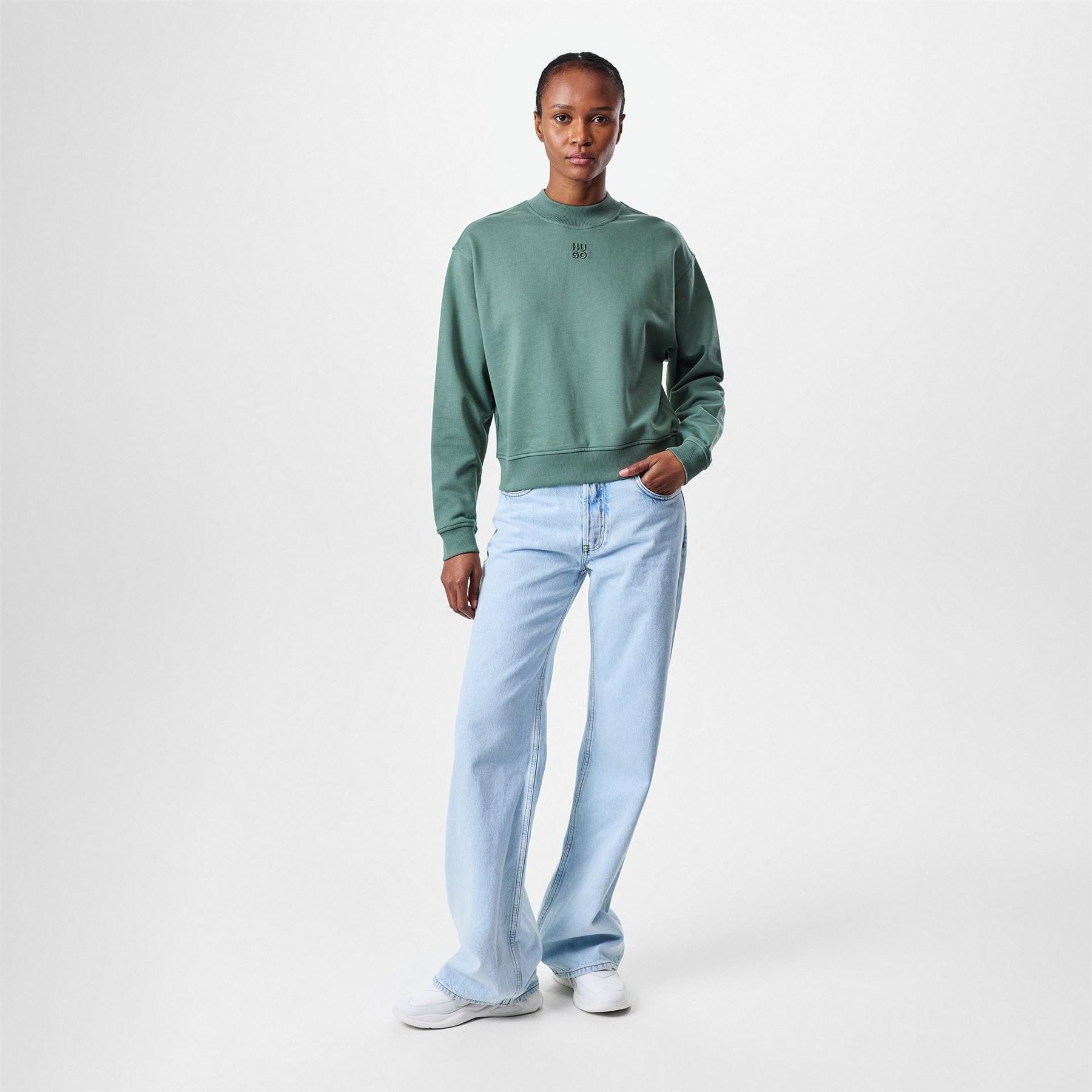 Hugo Hooded Regular Fit Sweatshirt