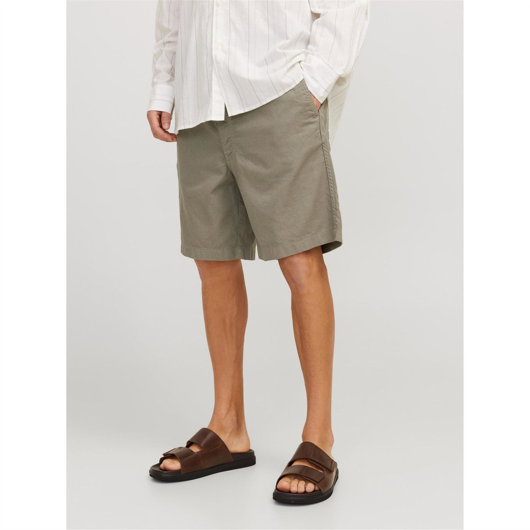 Jack and Jones Junior Linen Chino Shorts