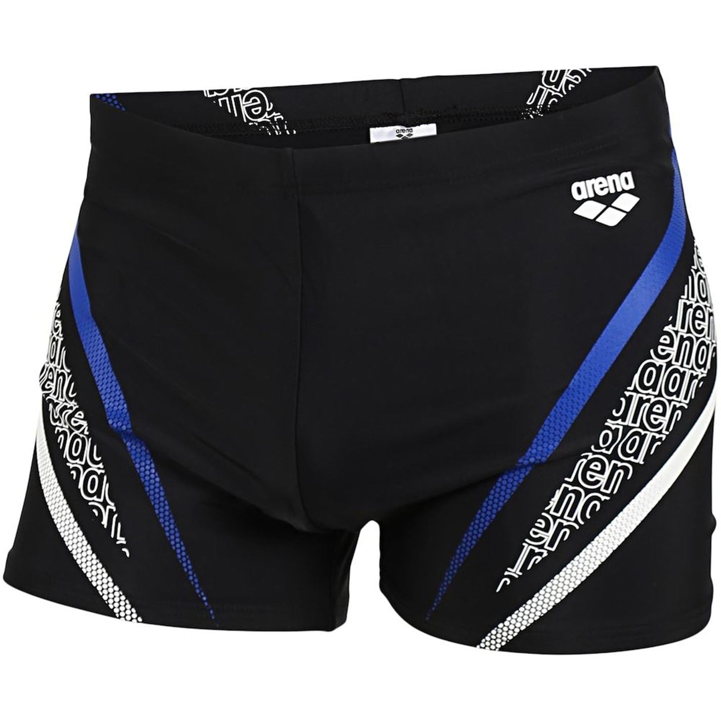 Arena Regular Fit Swim Short with Lettering Print