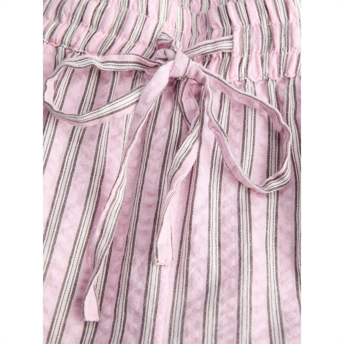 JJXX Zoe Seersucker Vertical Stripe Shorts