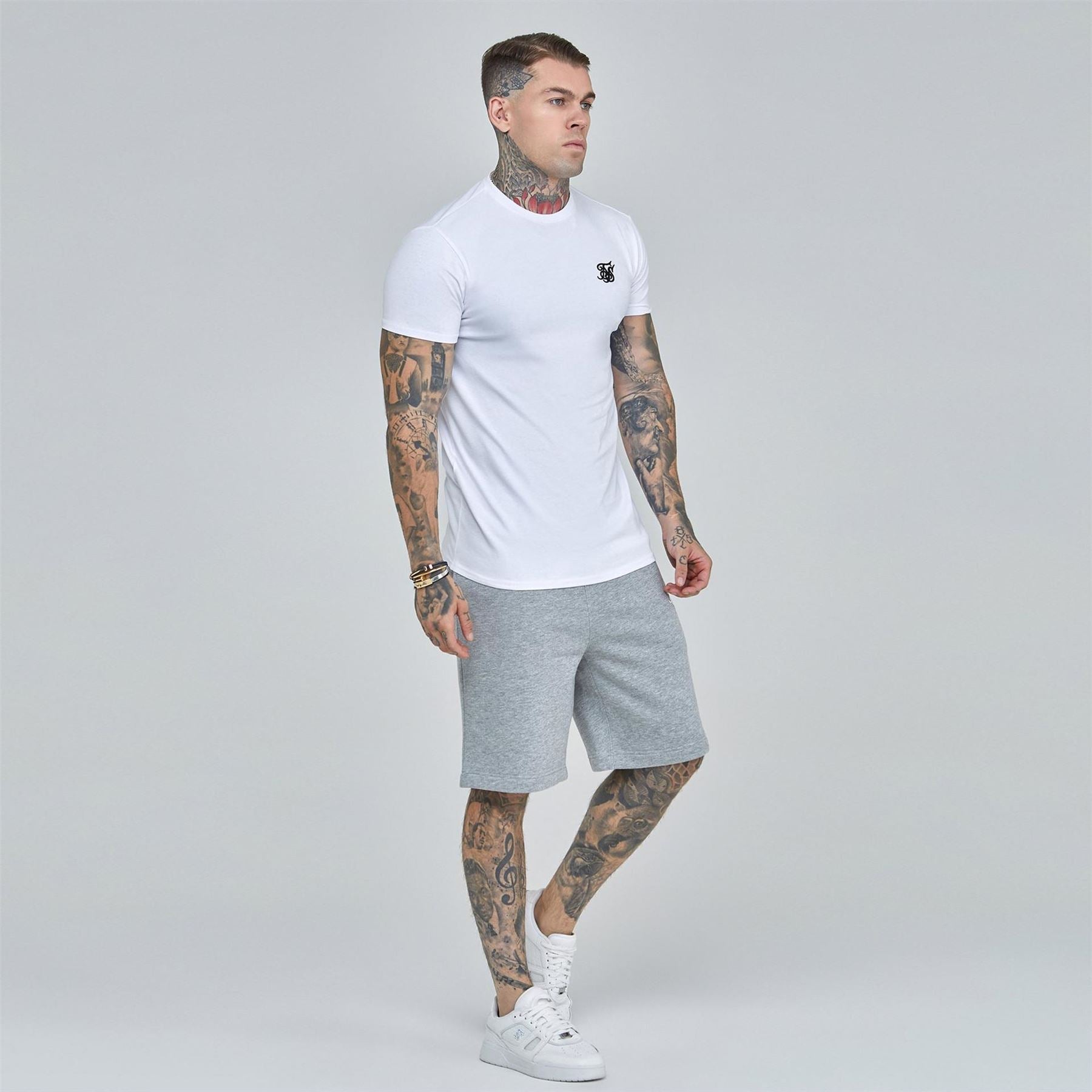 SikSilk Mens Essentials T-Shirt