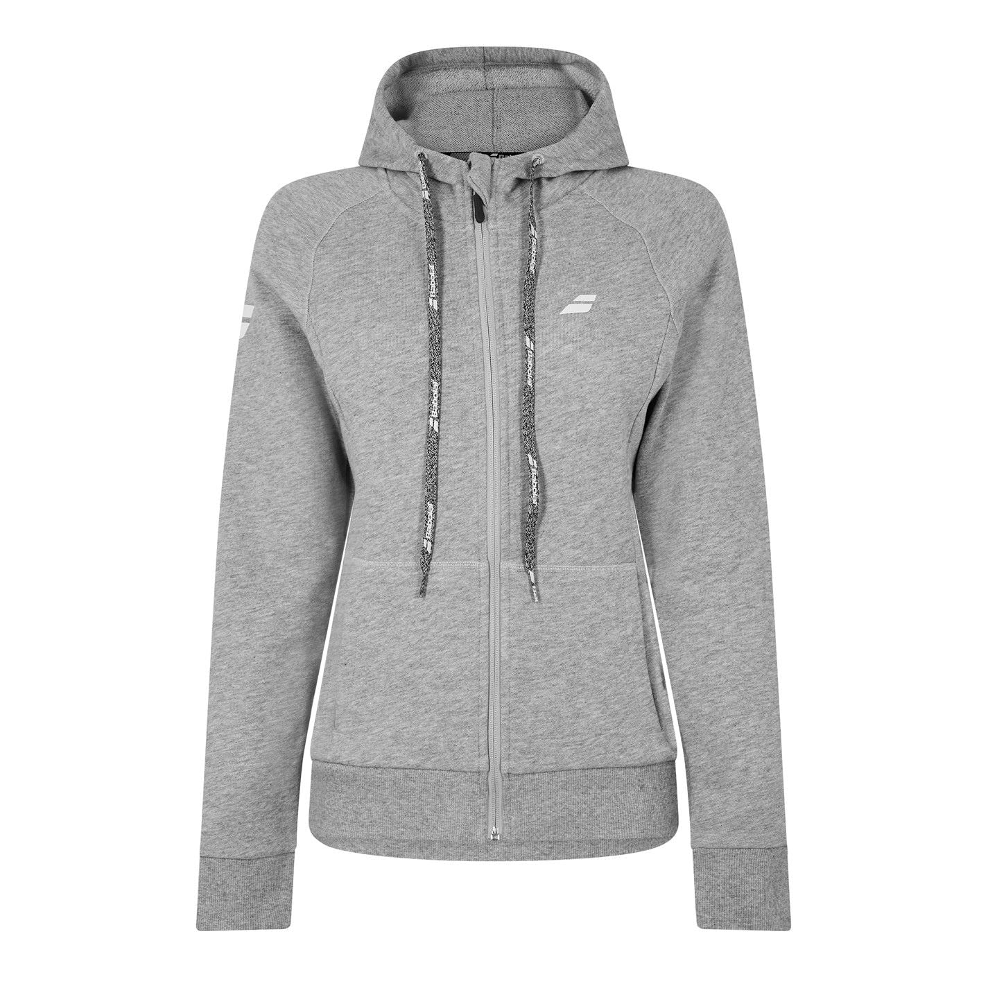 Babolat Exc Hooded Performance Jacket with Ribbed Cuff