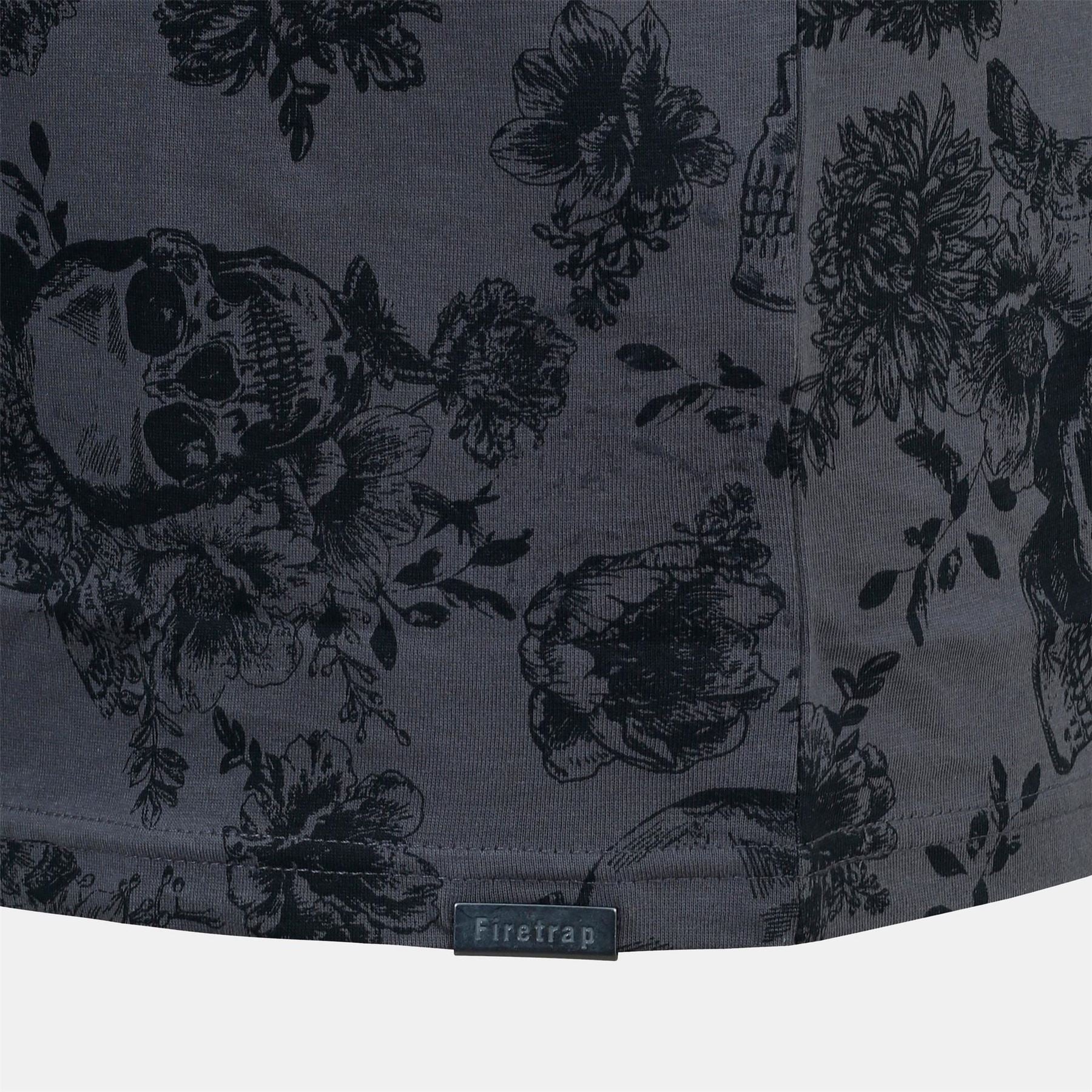 Firetrap All Over Print Muscle Vest