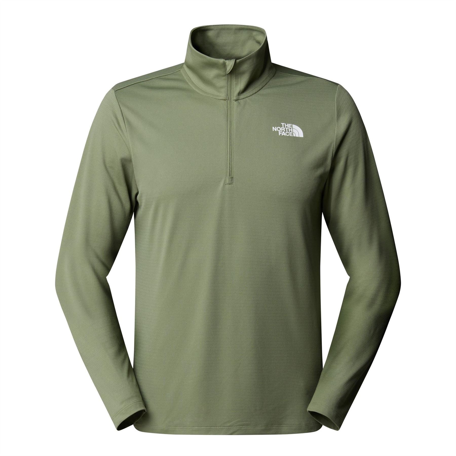 The North Face Mist Regular Fit Long Sleeve Zip Neck T-Shirt