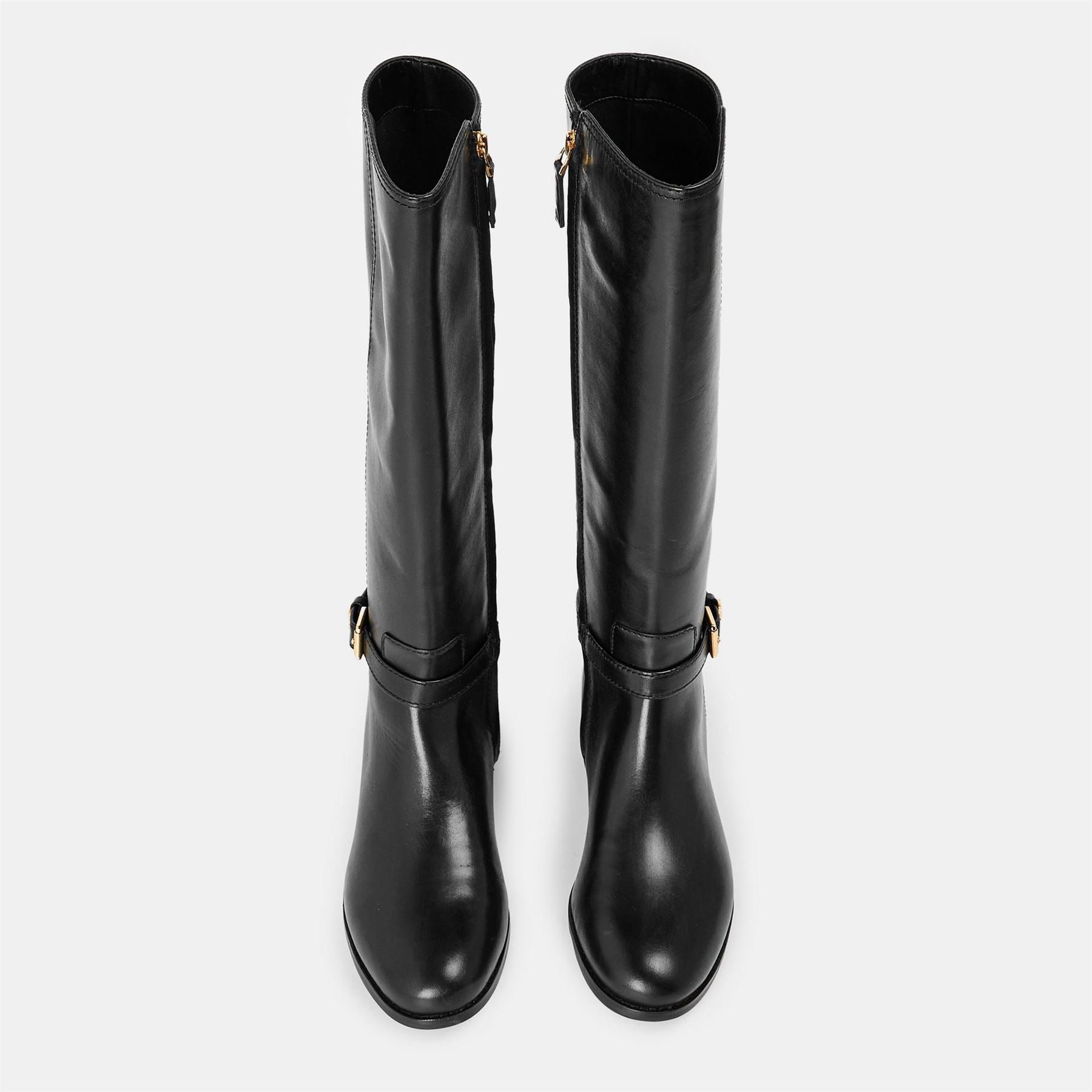Lauren by Ralph Lauren Real Leather Brook Knee High Boots