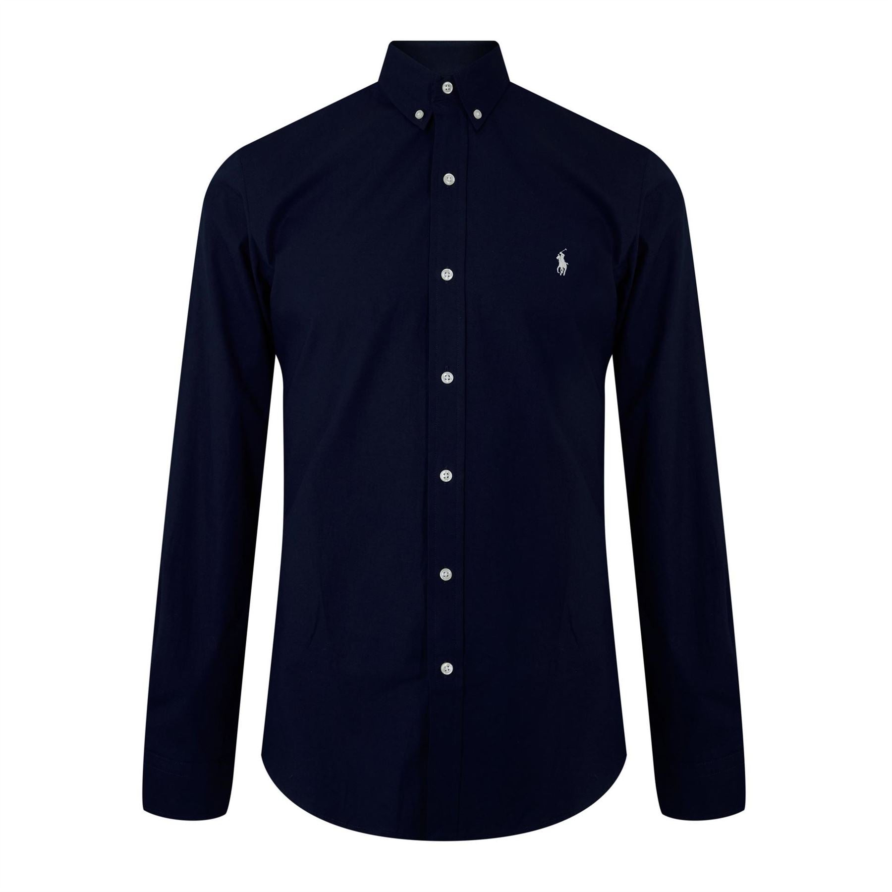 Polo Ralph Lauren Slim Fit Button Down Plain Shirt