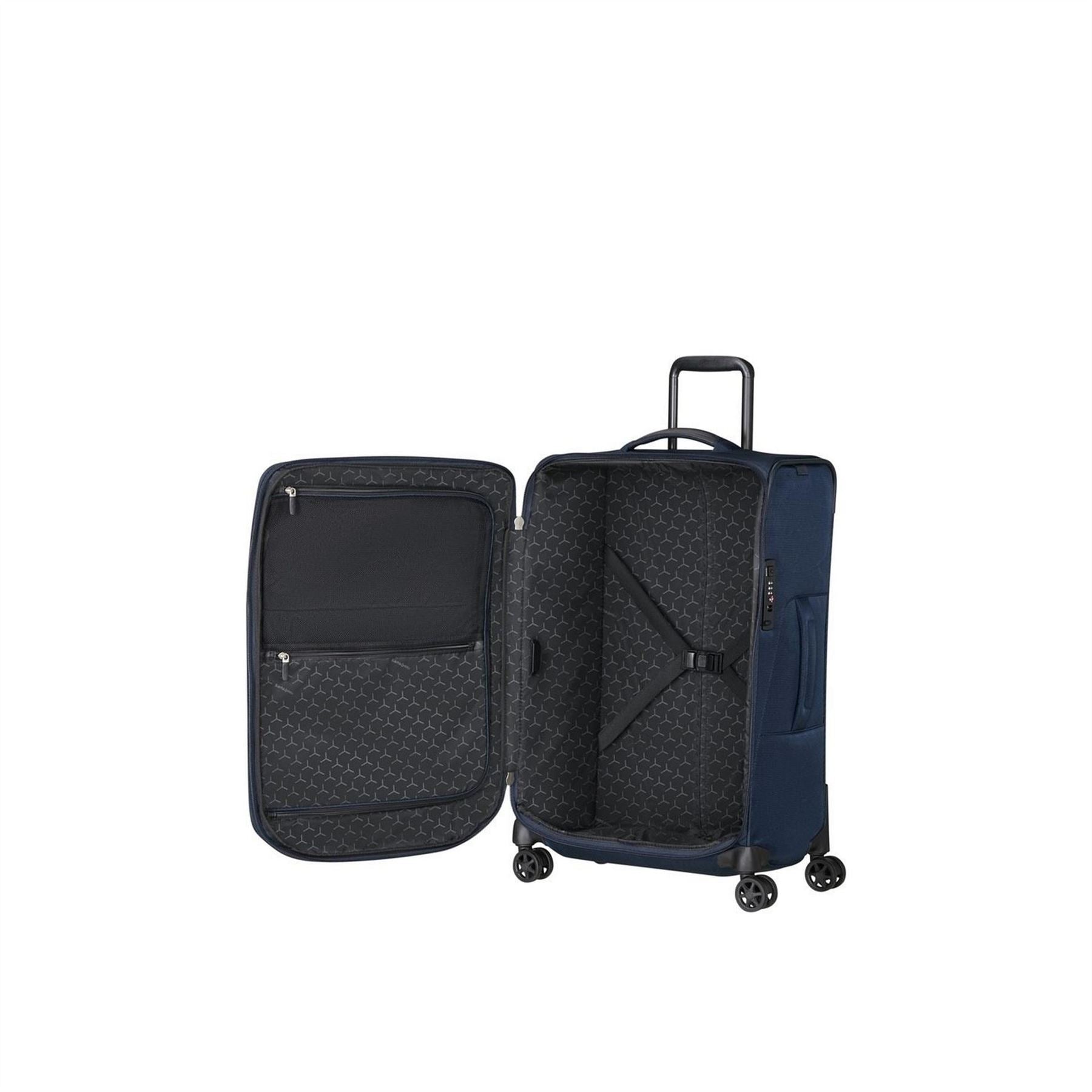 Samsonite Sng Eco Spinner 67x44x27 31cm Exp Fl Medium Soft Suitcase