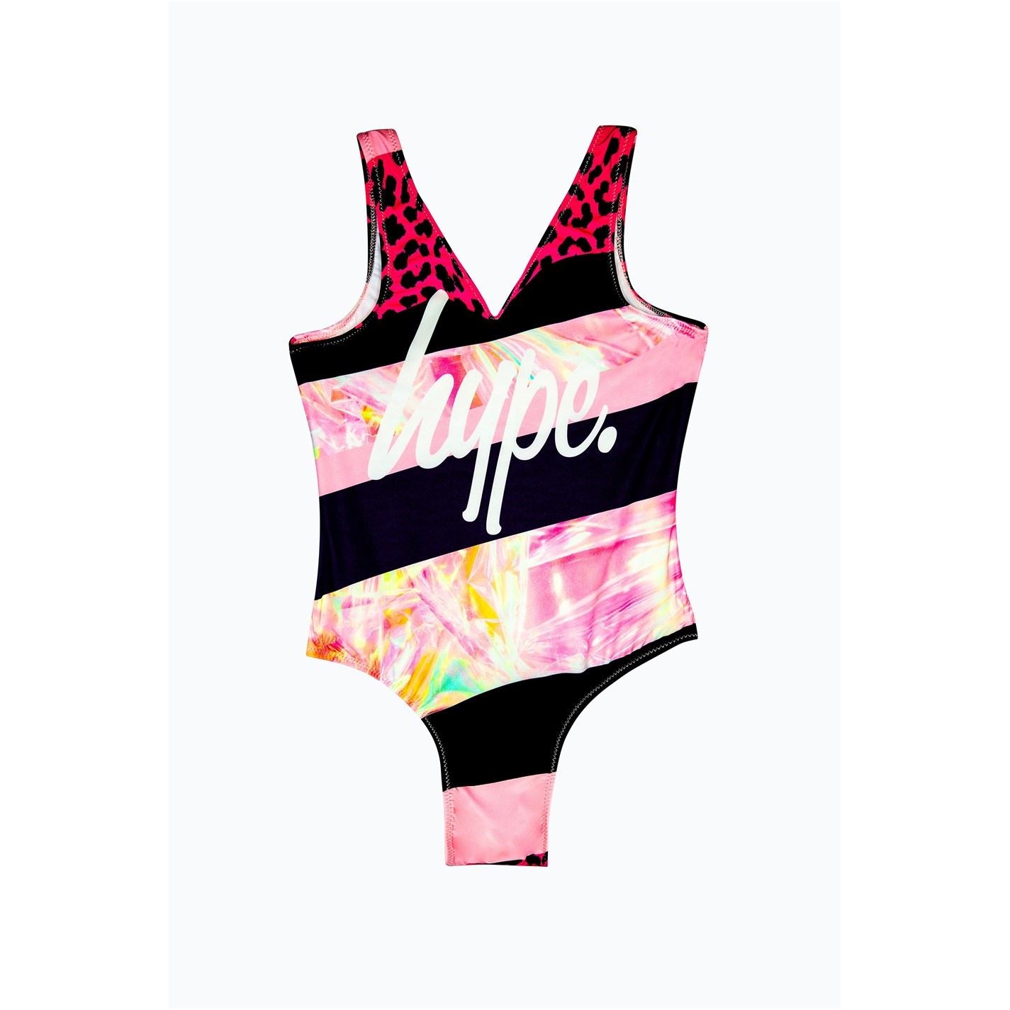 Hype Stripe One Piece Swimsuit
