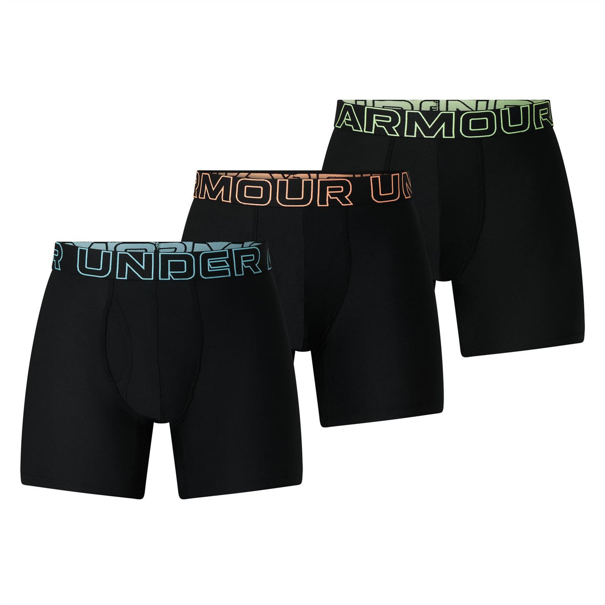 Under Armour Mens Performance Tech™ 6 Inch 3 Pack