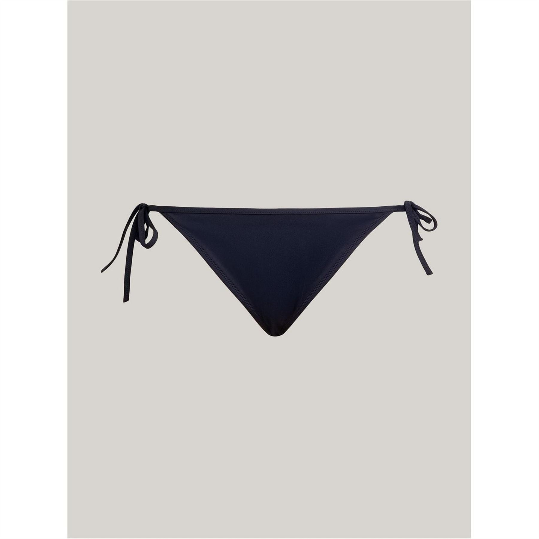 Tommy Hilfiger Chk String Tie Side Bikini Bottom