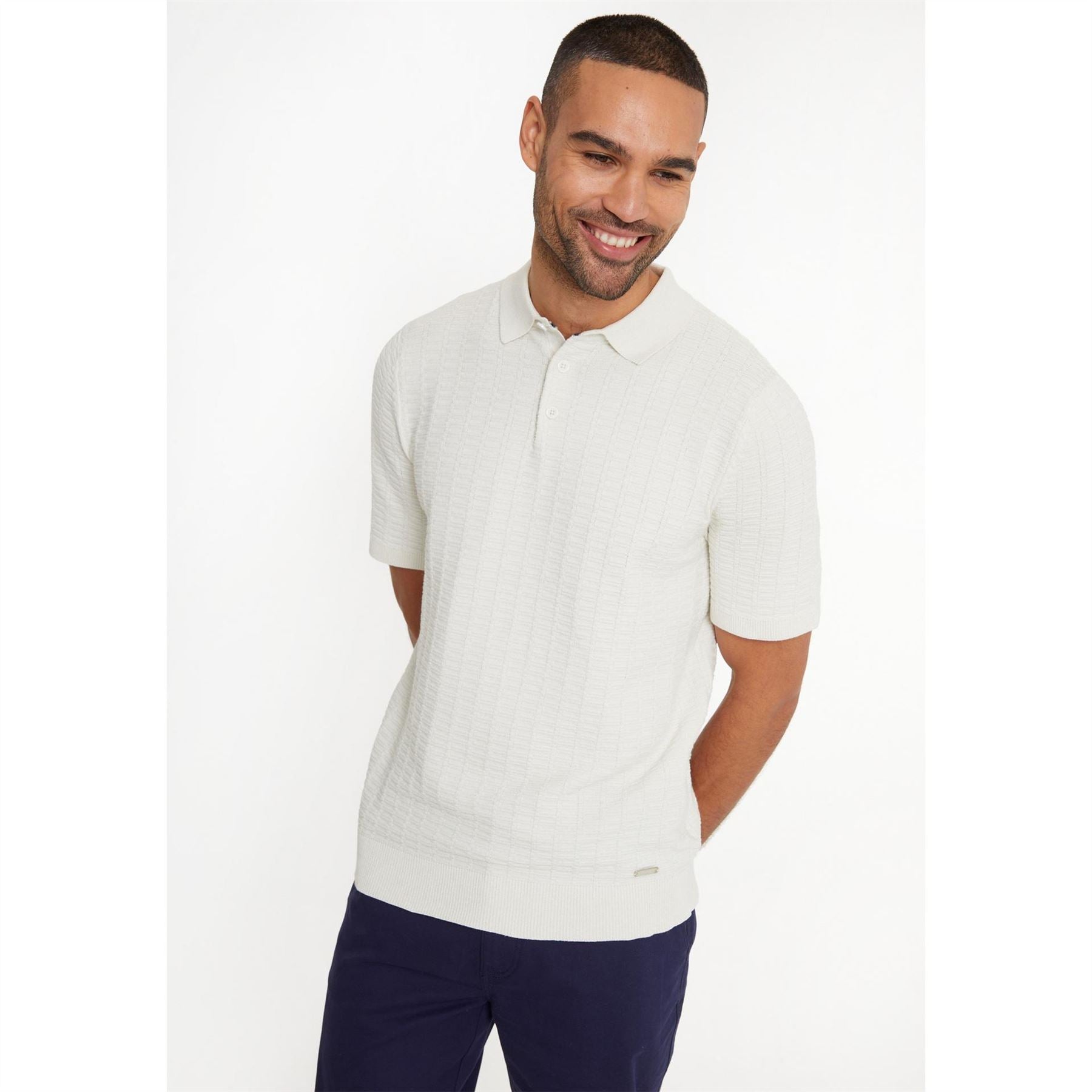 Threadbare Halliwell Collared Short Sleeve Polo Shirt