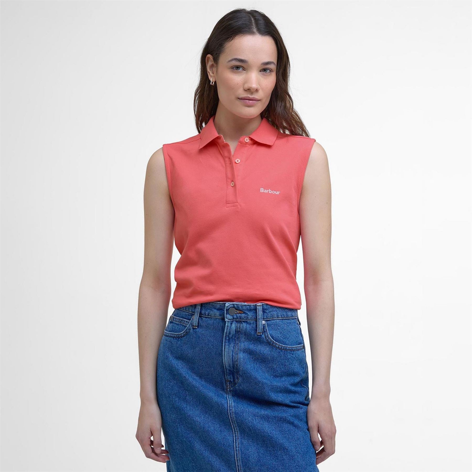 Barbour Sleeveless Polo Shirt