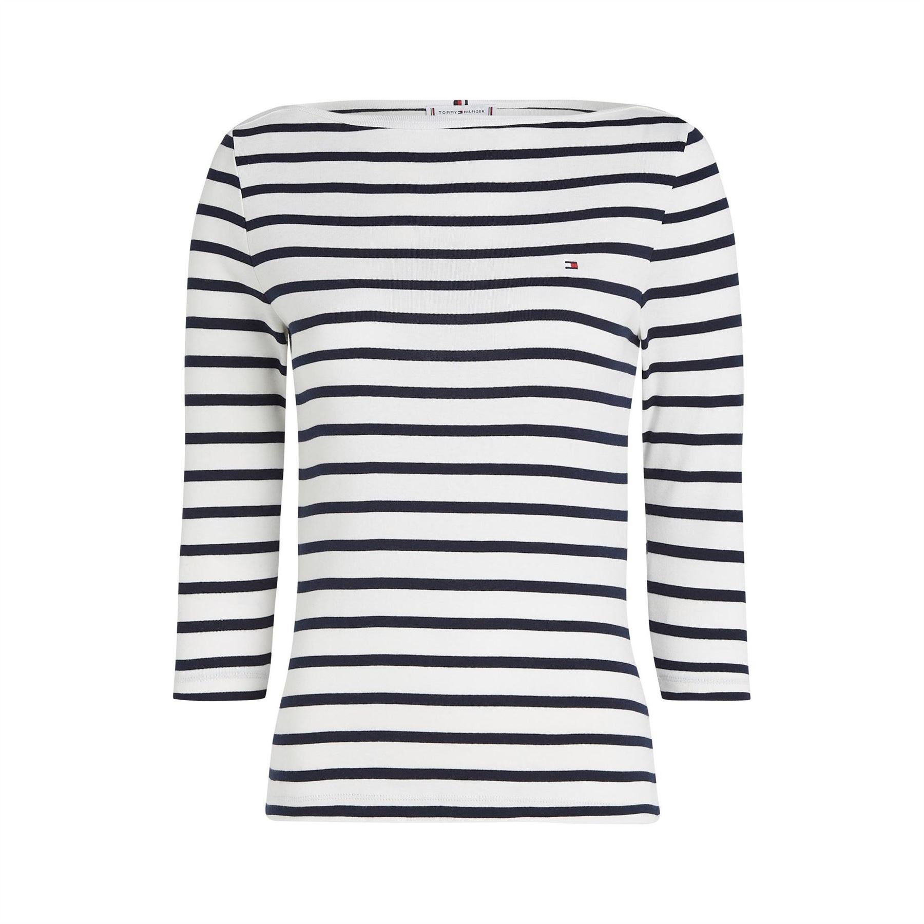 Tommy Hilfiger Cody Slim Fit Boat Neck 3/4 Sleeve T-Shirt