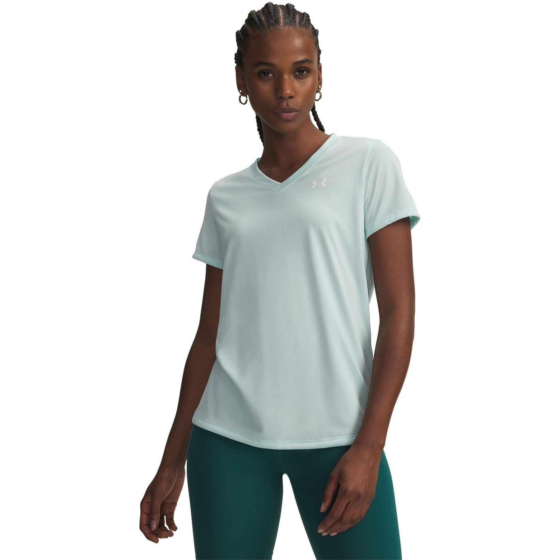 Under Armour Womens Armour Tech™ V Neck Short Sleeve