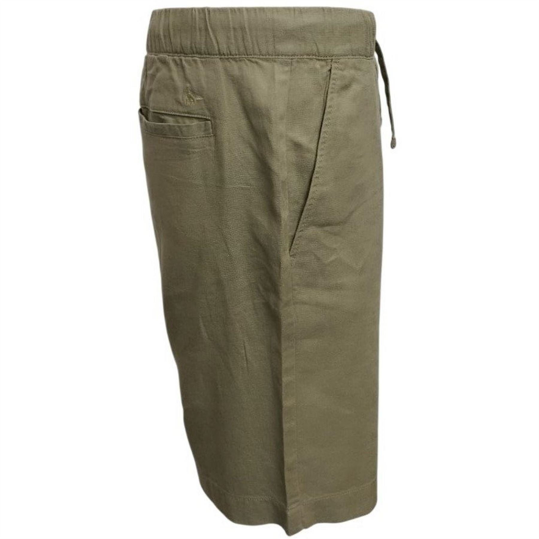 Jack Wills Linen Blend Drawstring Woven Tracksuit Shorts