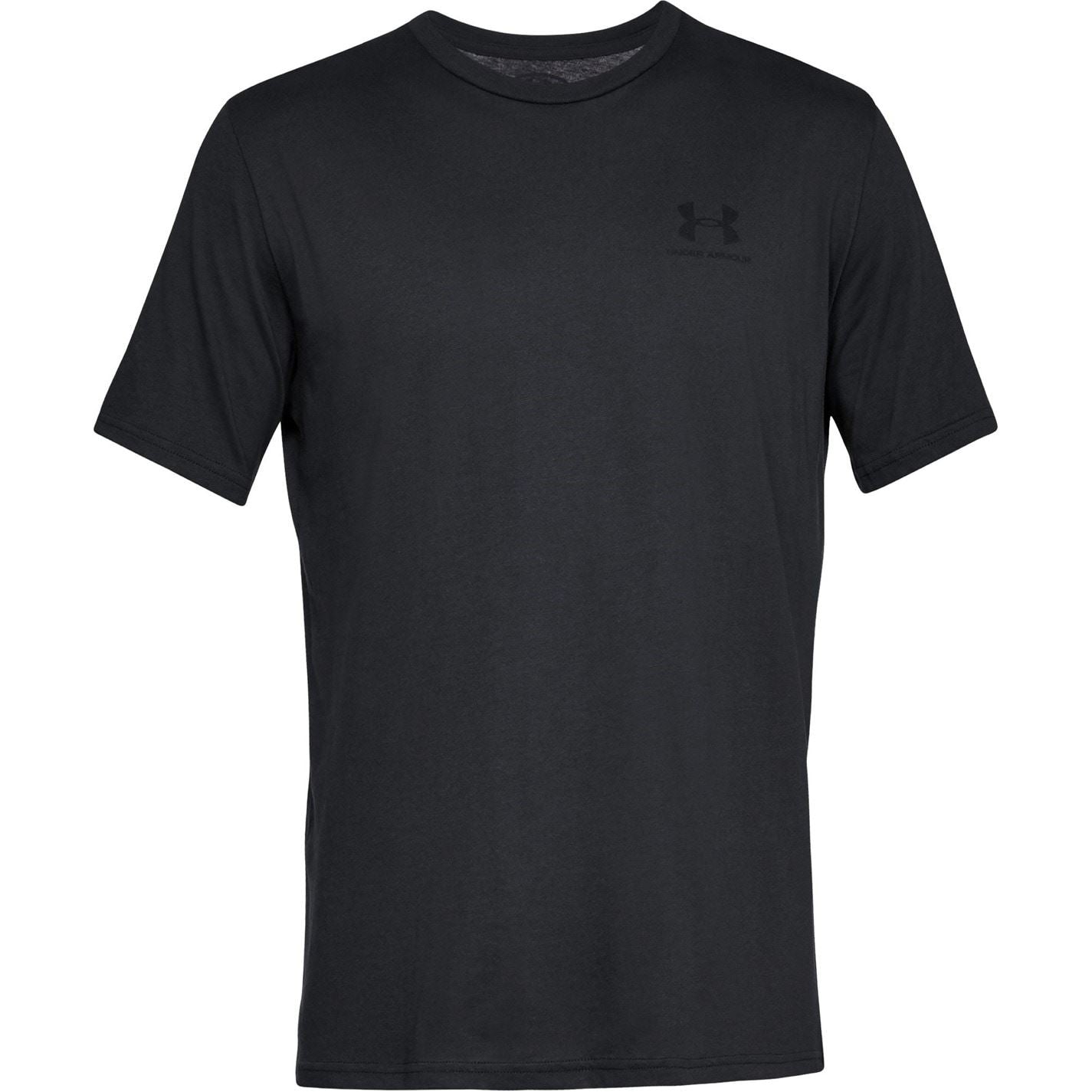 Under Armour Mens Armour Ua Left Chest Logo Short Sleeve