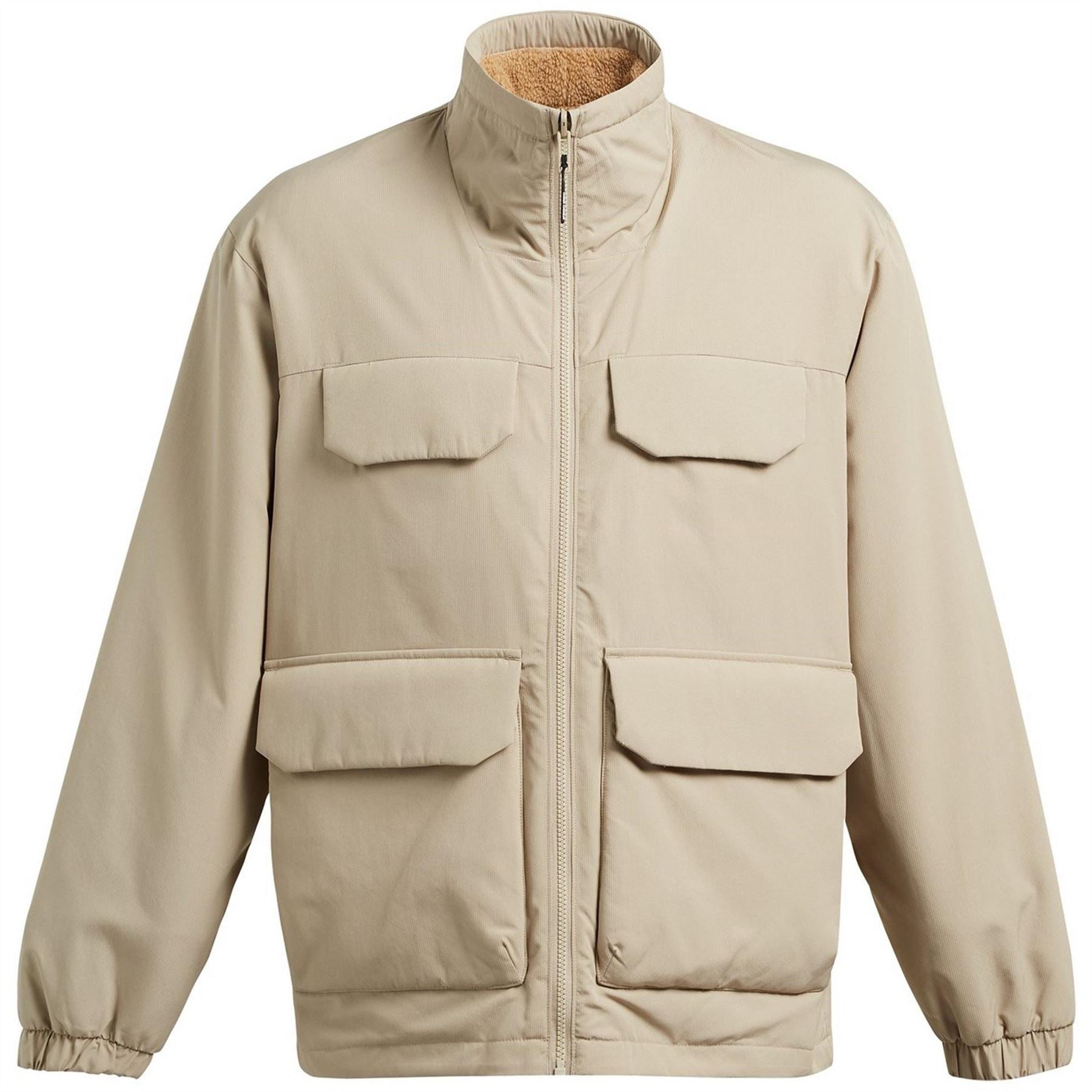 Under Armour Mission Solid Patterned Softshell Jacket with Chest Pocket