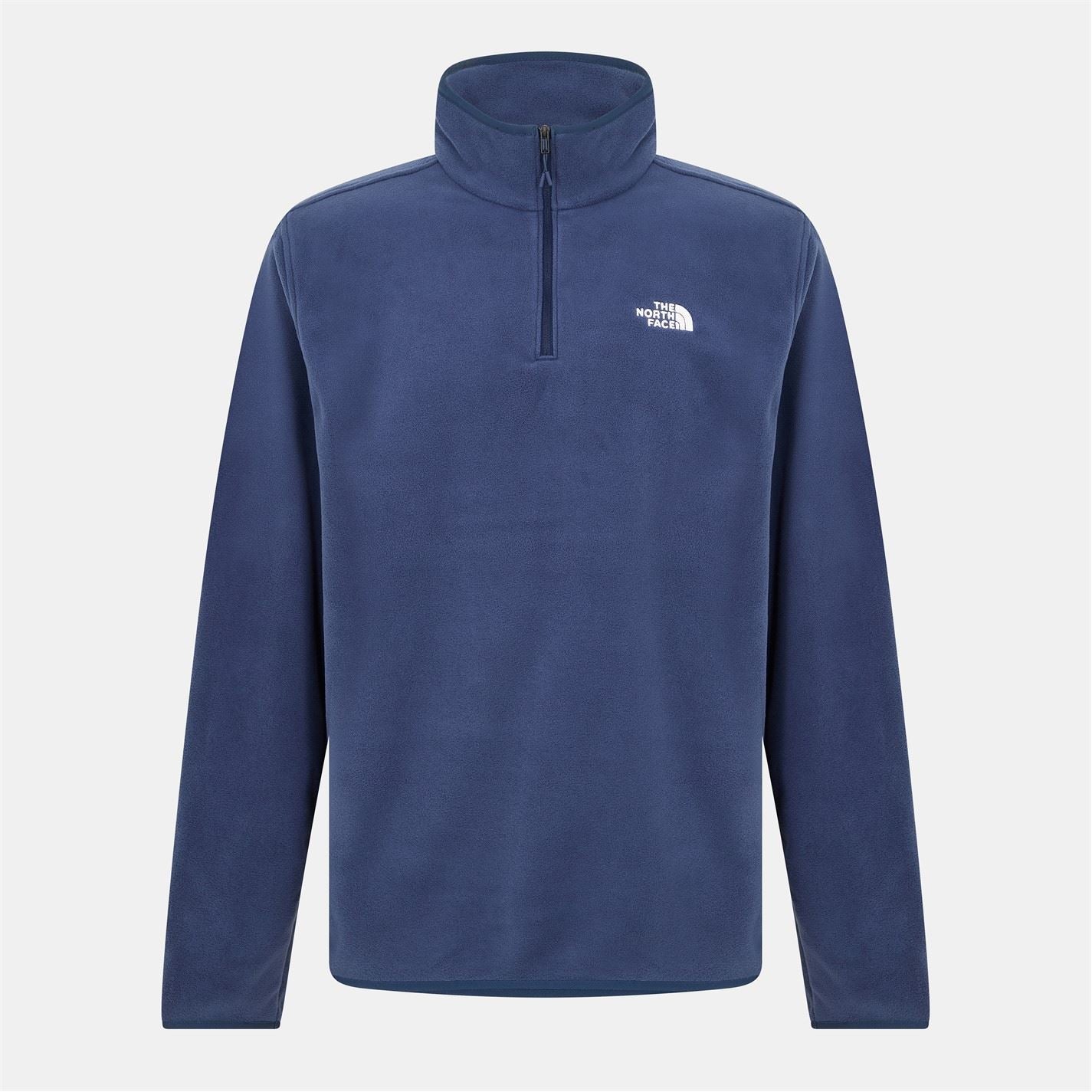 The North Face Mens 100 Glacier Quarter Zip Fleece