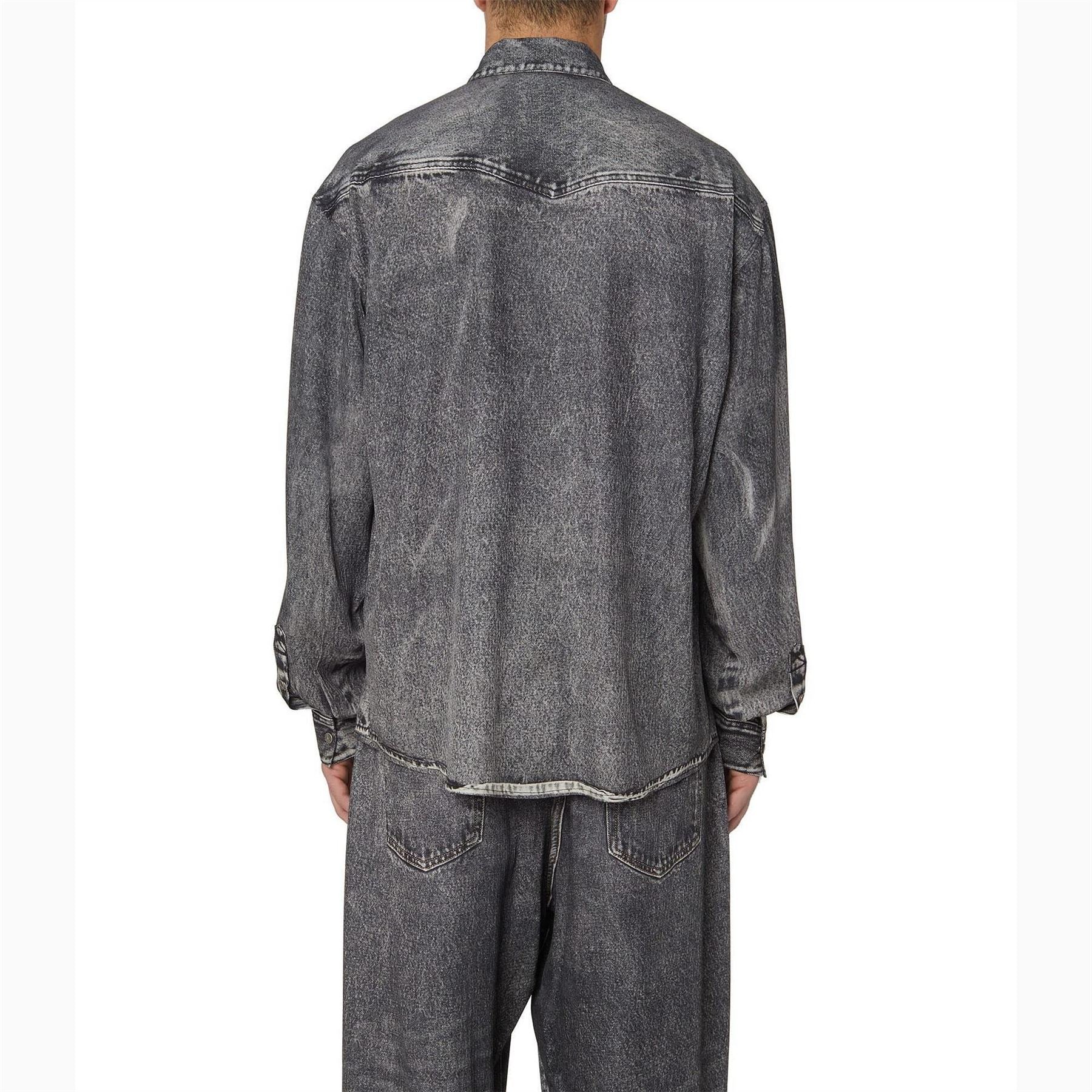 Diesel Gils Pocket Denim EffecT-Shirt