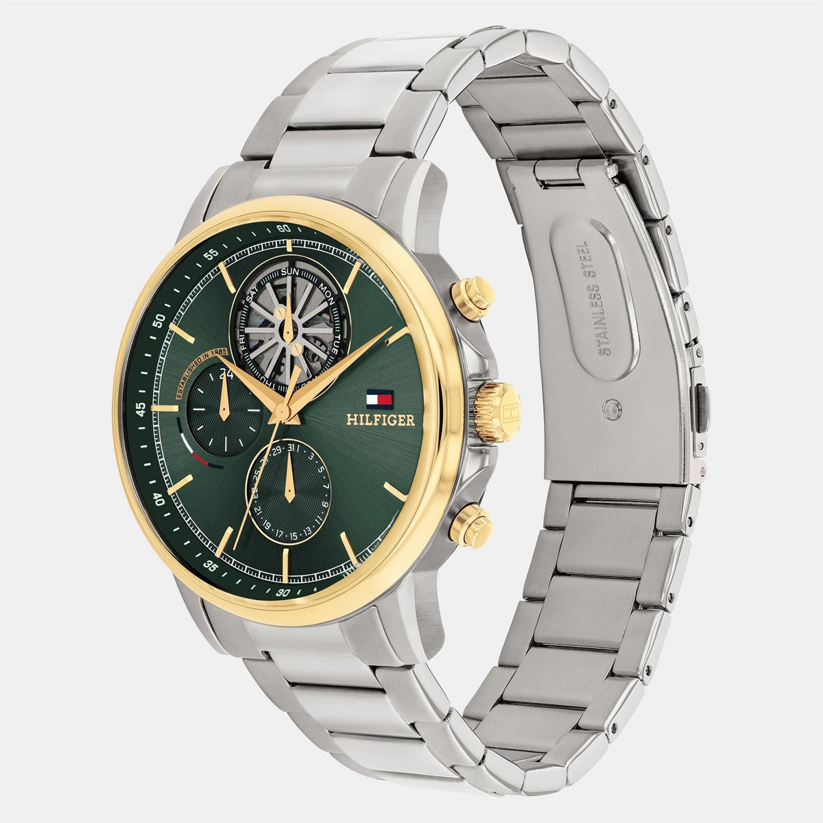 Tommy Hilfiger Hilfiger Mens Stainless Steel Bracelet Watch
