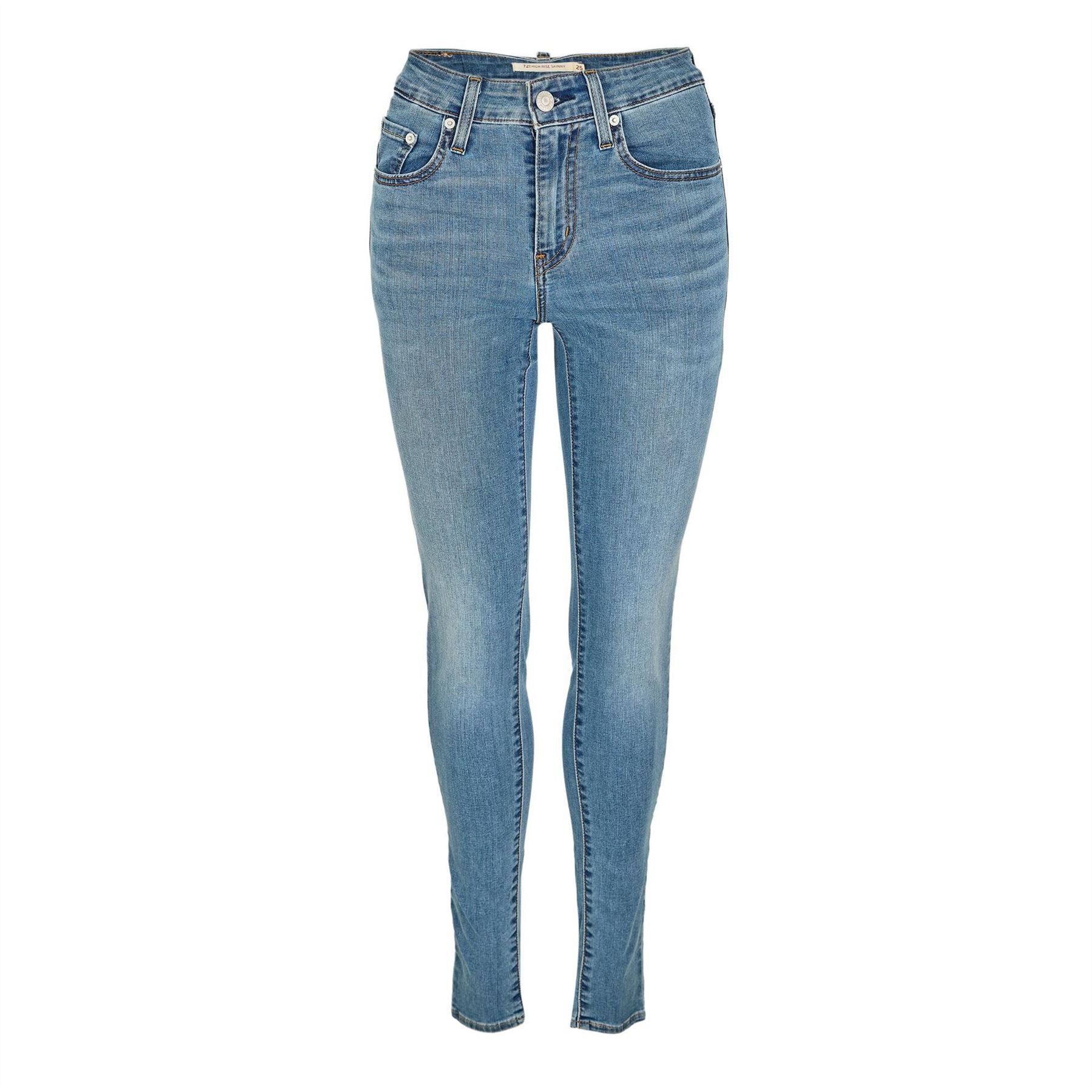 Levis 721 High Rise Cotton Stretch Skinny Jeans