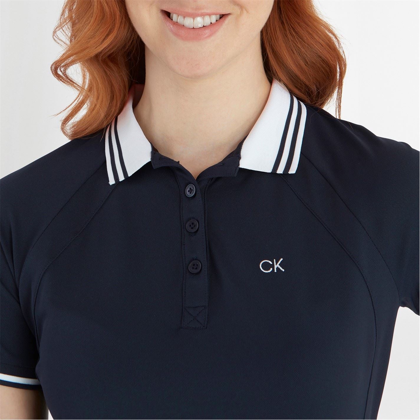 Calvin Klein Golf Short Sleeve Performance Polo Shirt