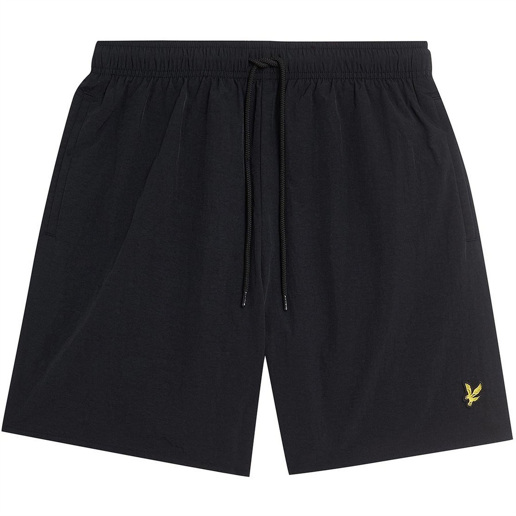 Lyle and Scott Plain Swimming Logo Print Shorts