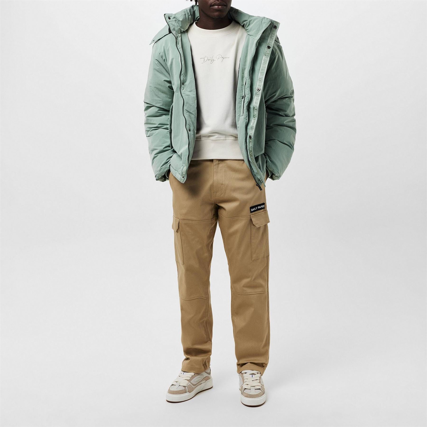 Daily Paper Joel Water Resistant Insulated Medium Puffer Jacket