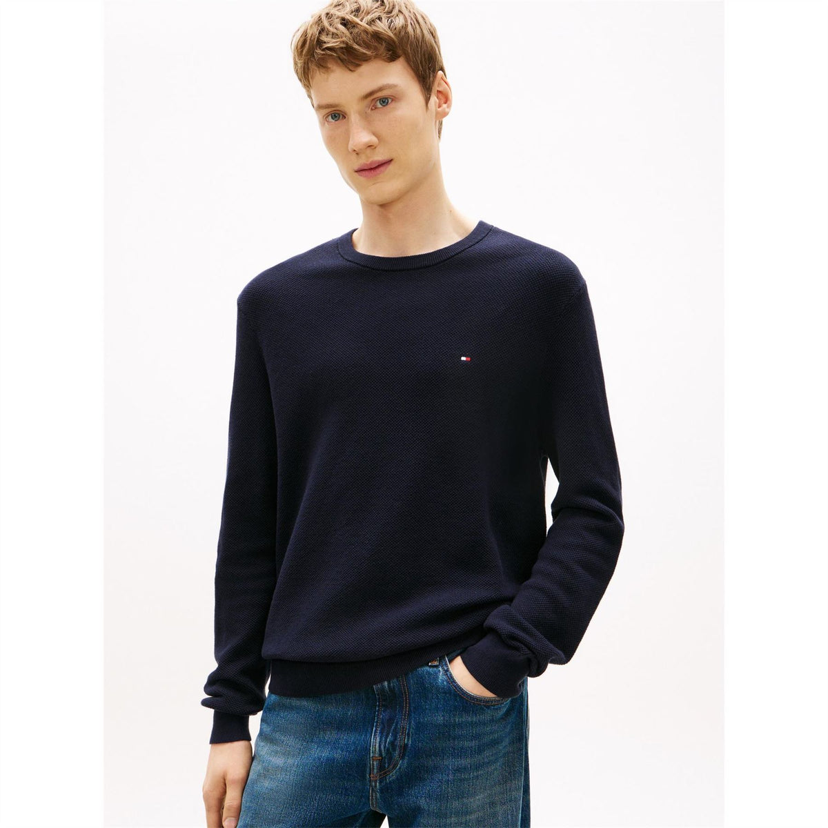 Tommy Hilfiger Hilfiger Essential Structure Crew Neck