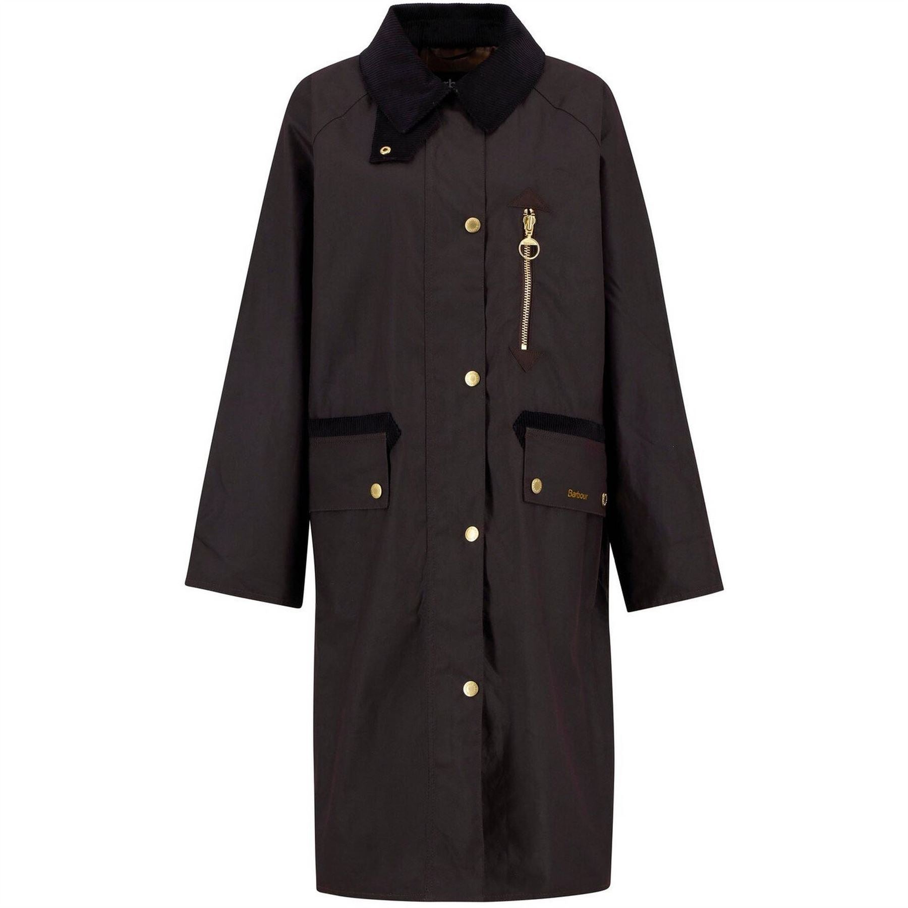 Barbour Evette Waxed Long Sleeve Wax Jacket