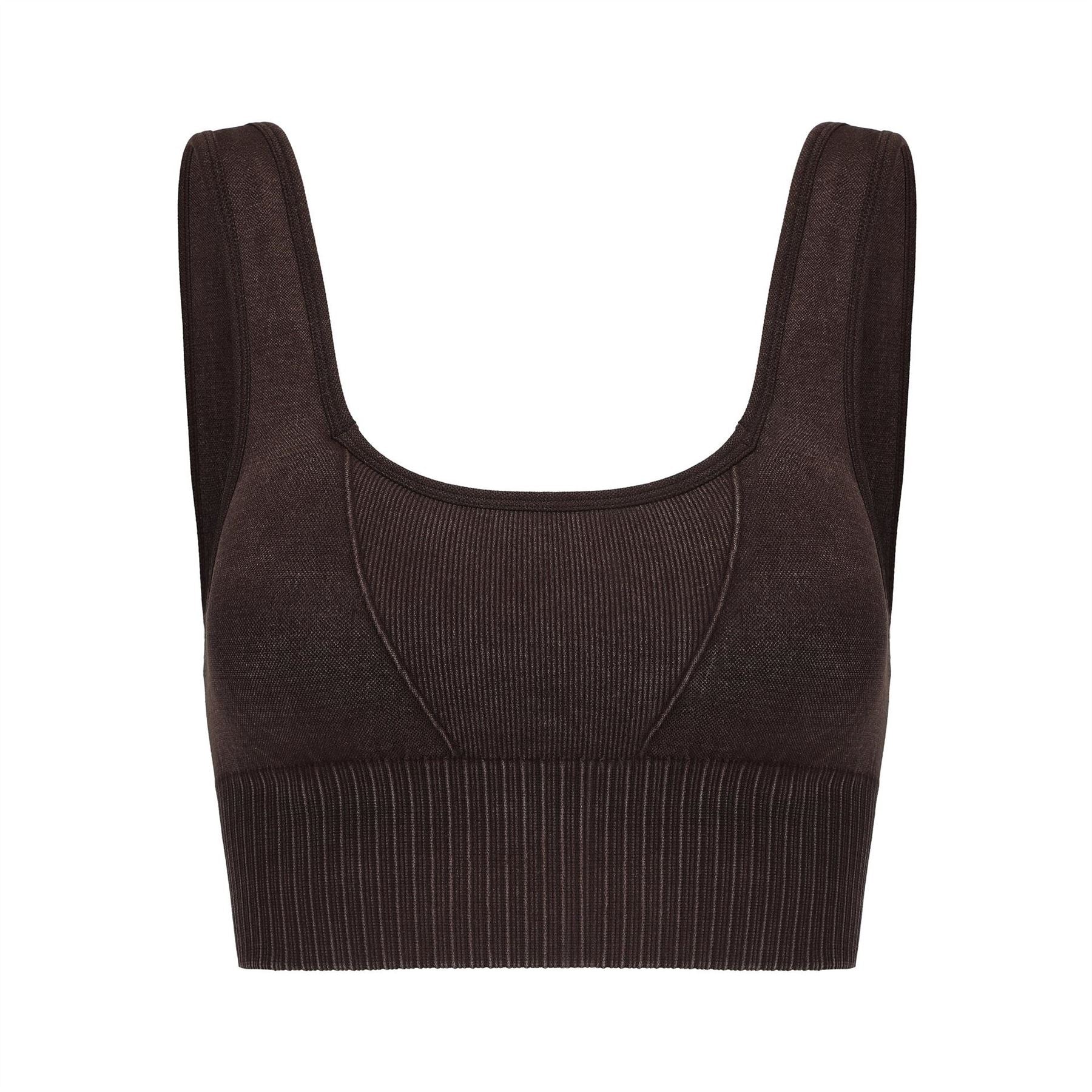 Slazenger 2 Pack Square Neck Cropped Bra